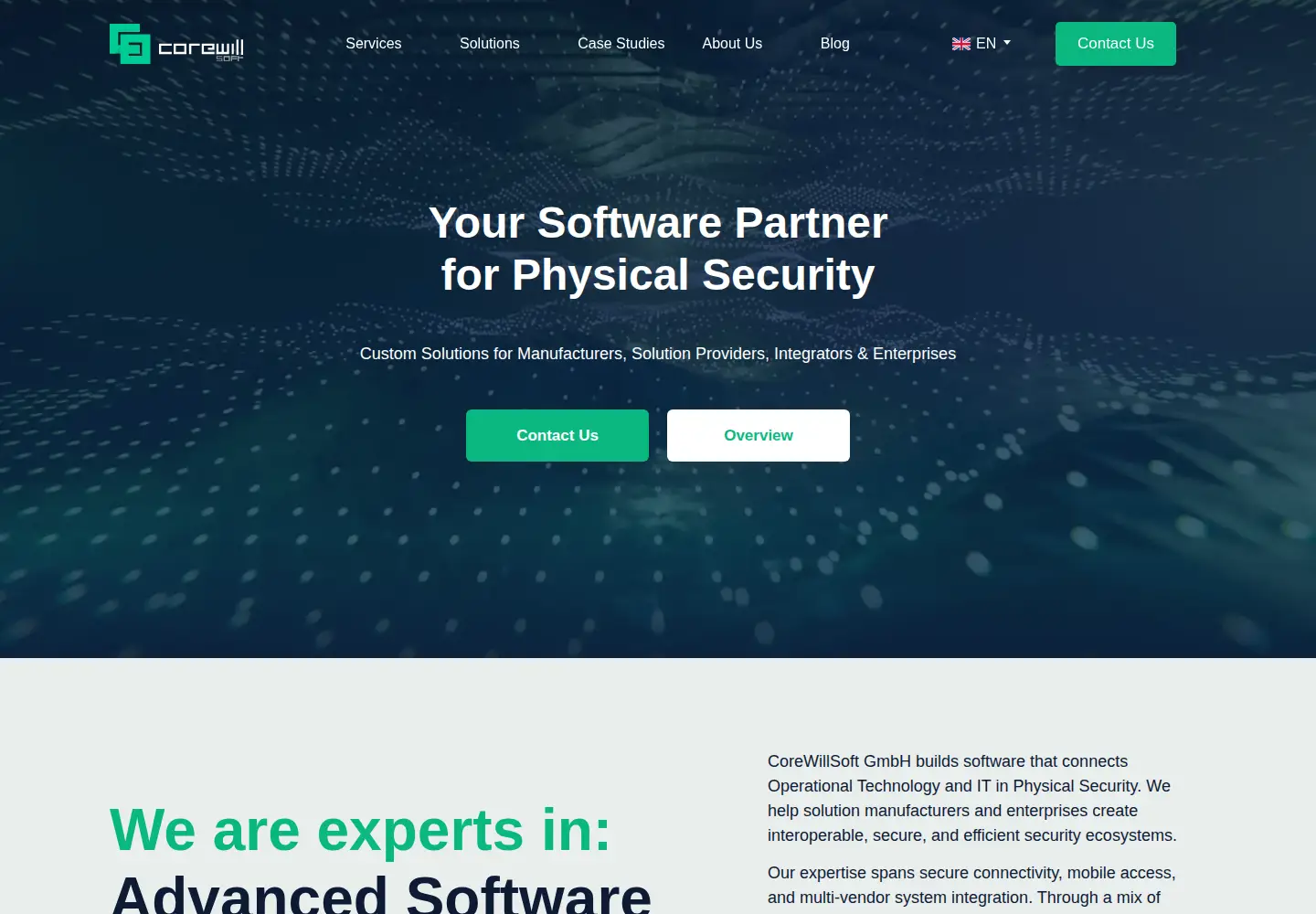 Screenshot of corewillsoft.com