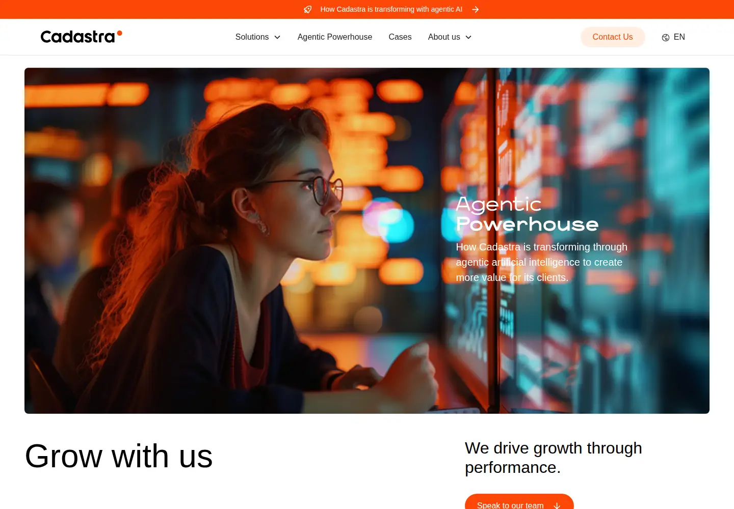 Screenshot of cadastra.com