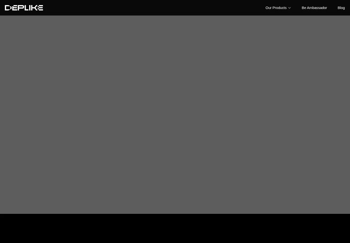 Screenshot of deplike.com