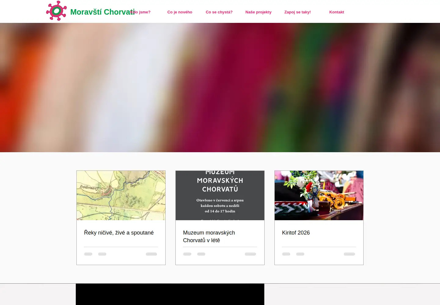 Screenshot of moravstichorvati.cz