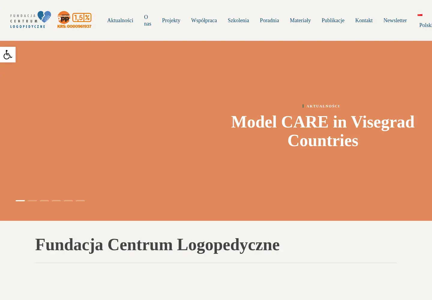 Captured homepage of fcl.org.pl in the current scan
