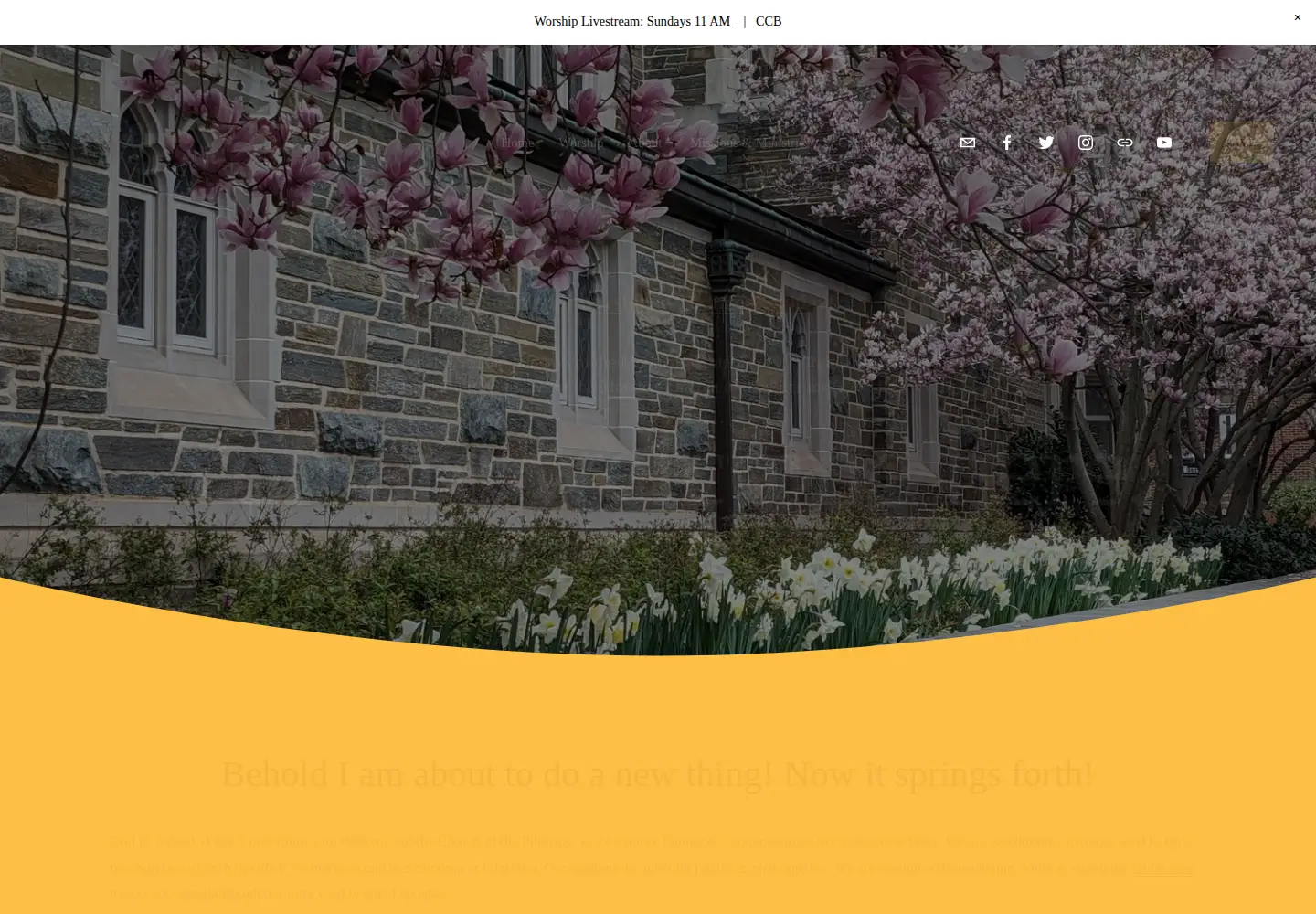 Screenshot of westernpresbyterian.org