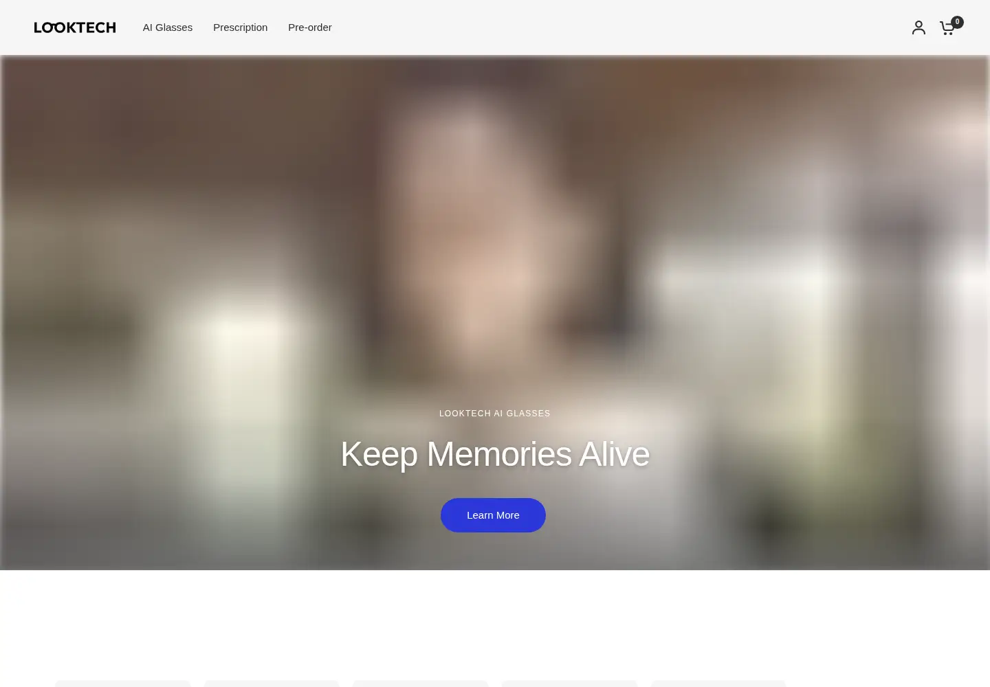 Screenshot of looktech.ai