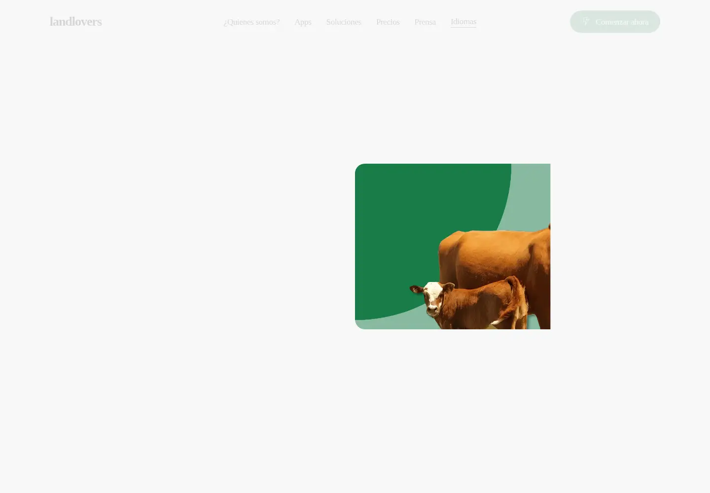 Screenshot of landlover.es