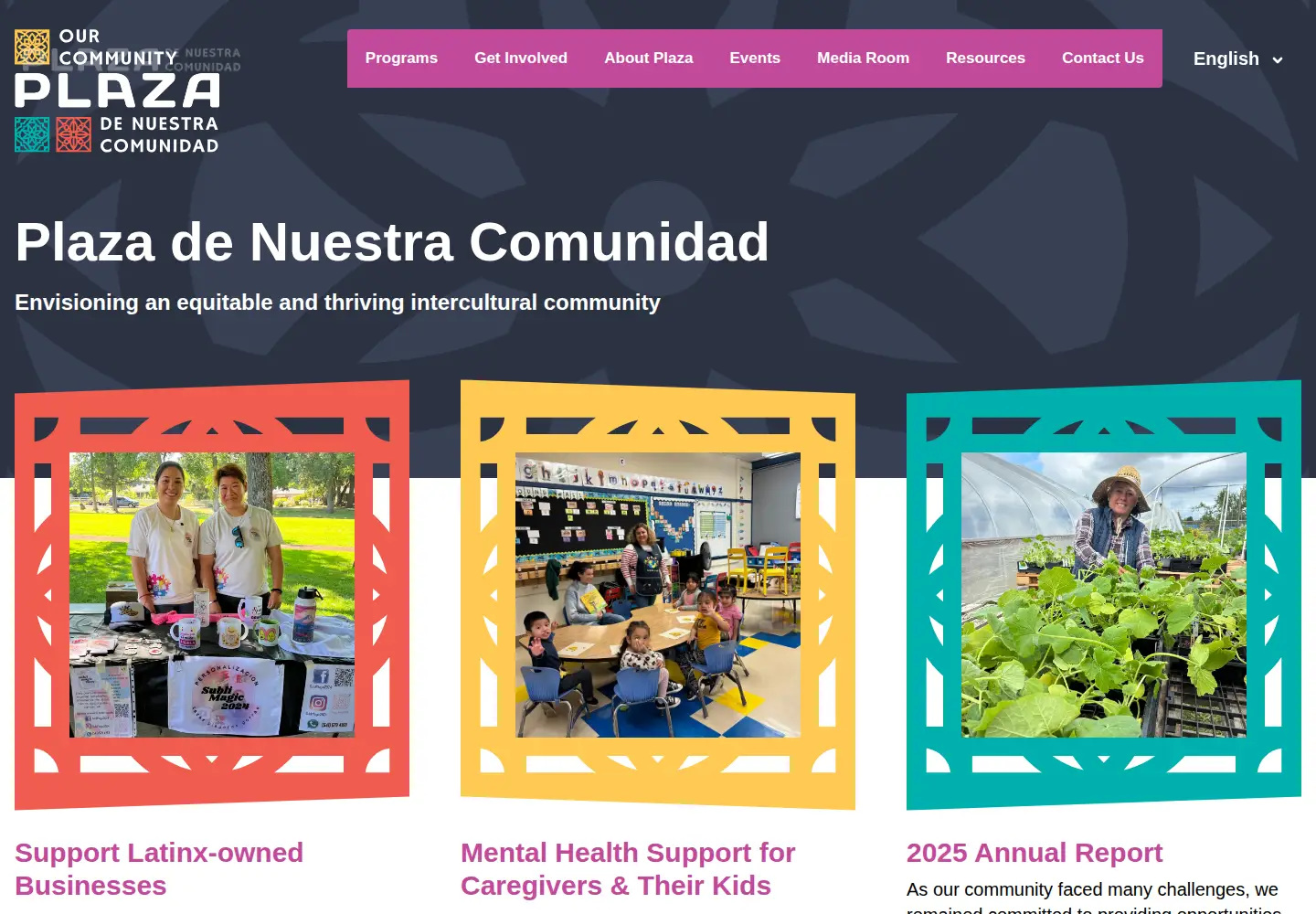 Screenshot of centrolatinoamericano.org