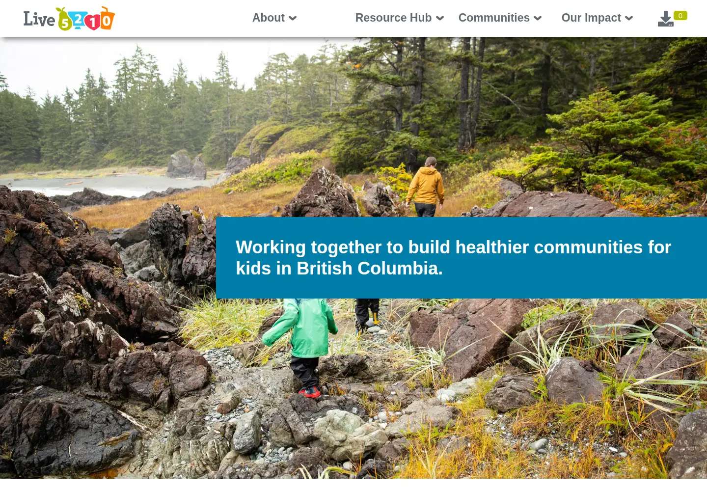 Screenshot of live5210.ca