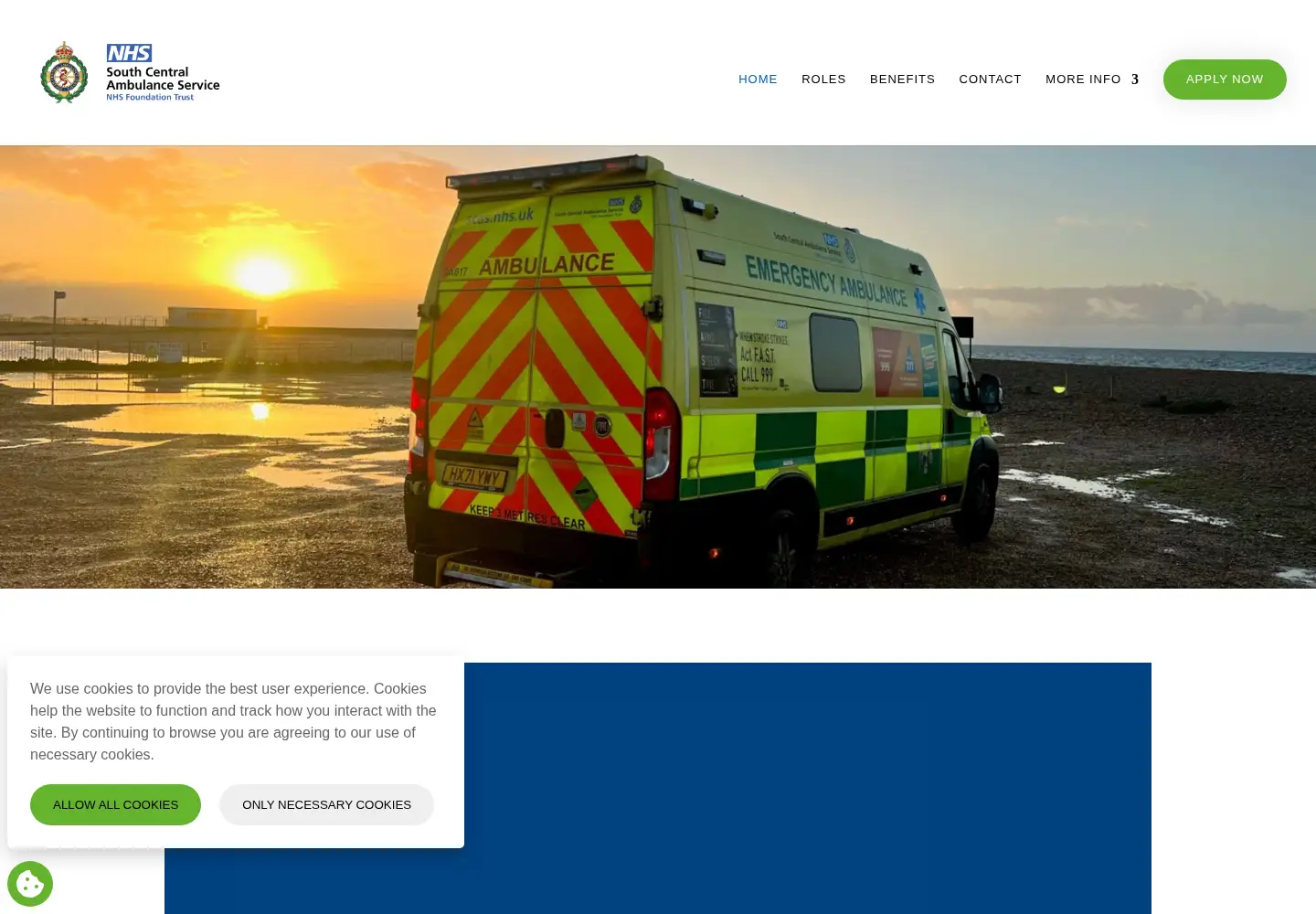 Captured homepage of scasjobs.co.uk in the current scan