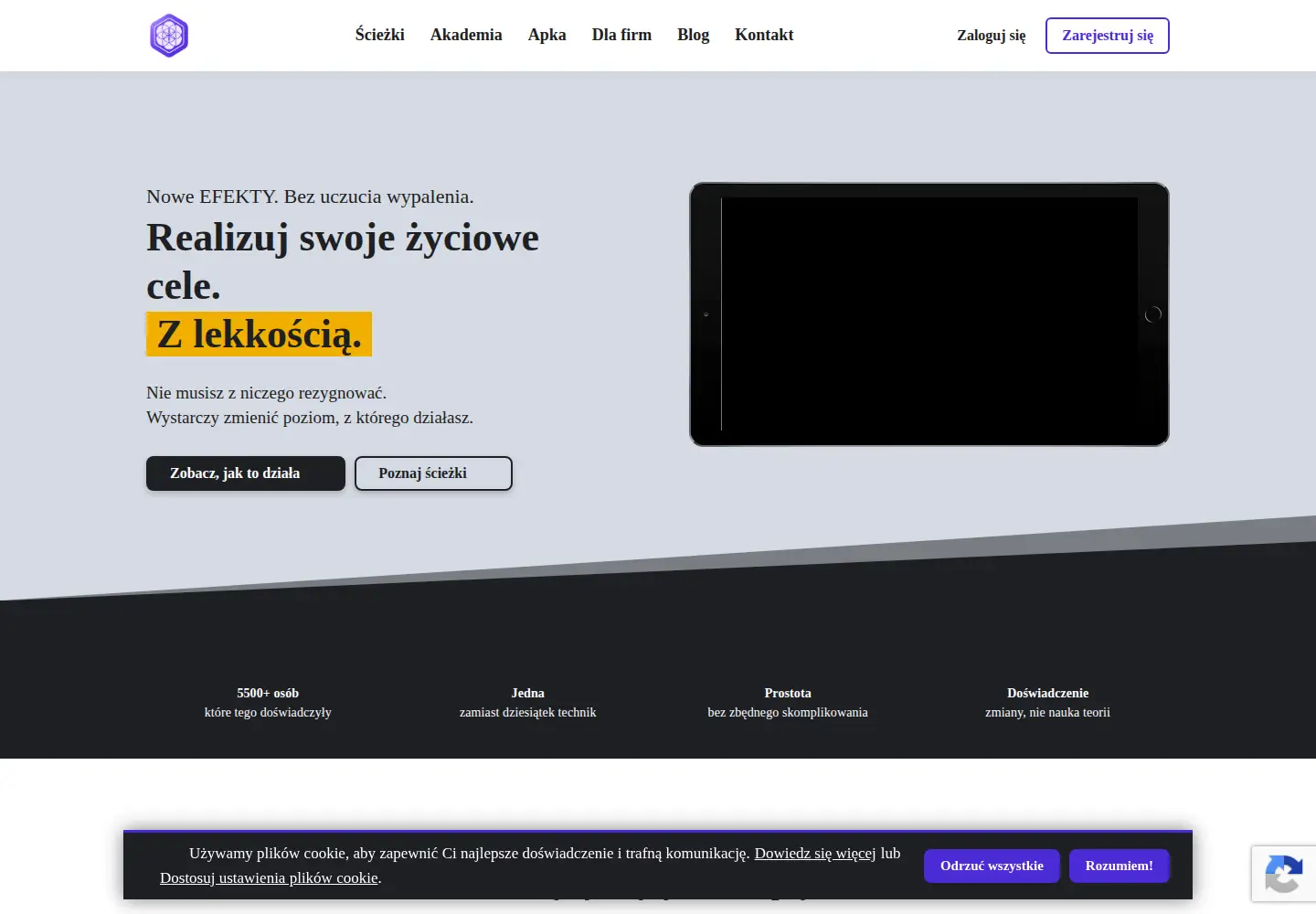 Screenshot of bartekindygo.com