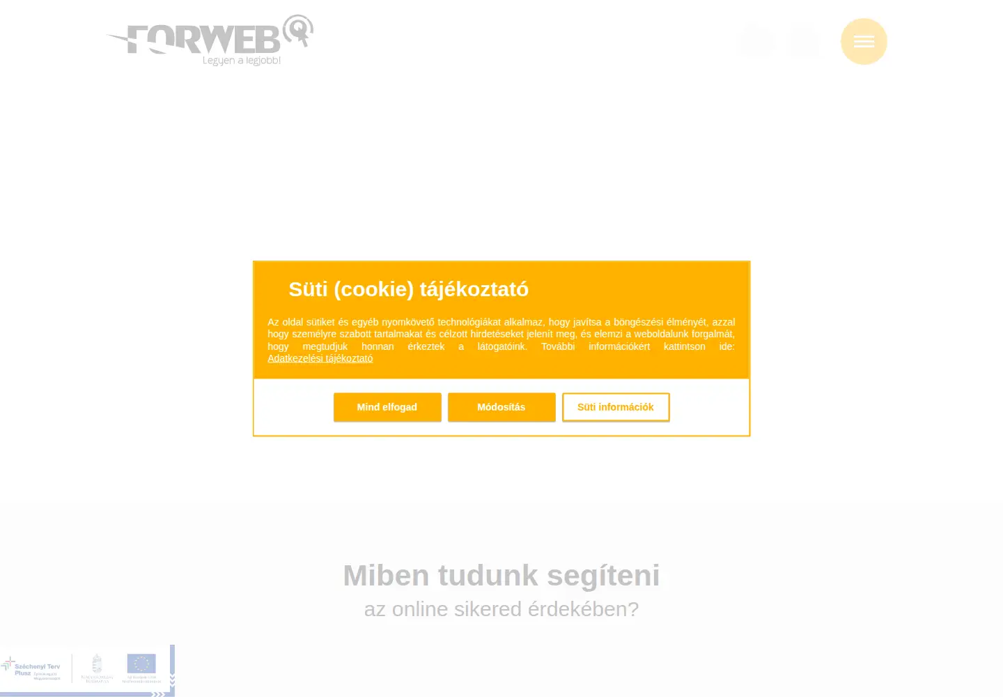 Screenshot of forweb.hu