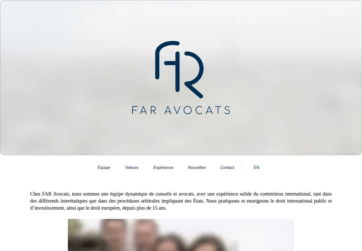 Screenshot of far-avocats.fr