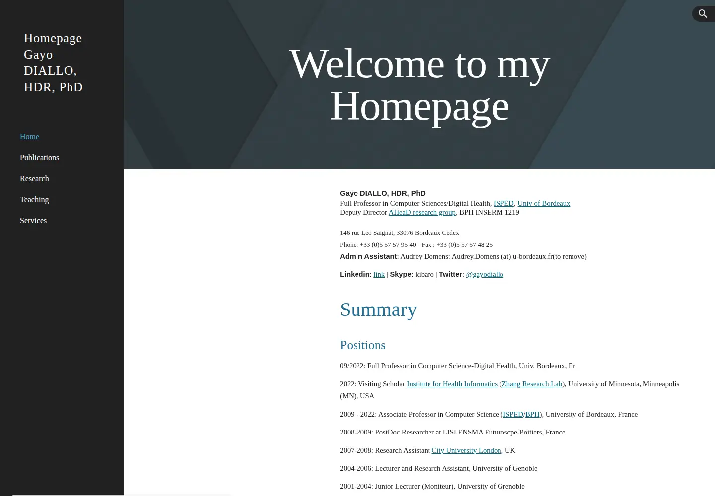 Screenshot of gayodiallo.org