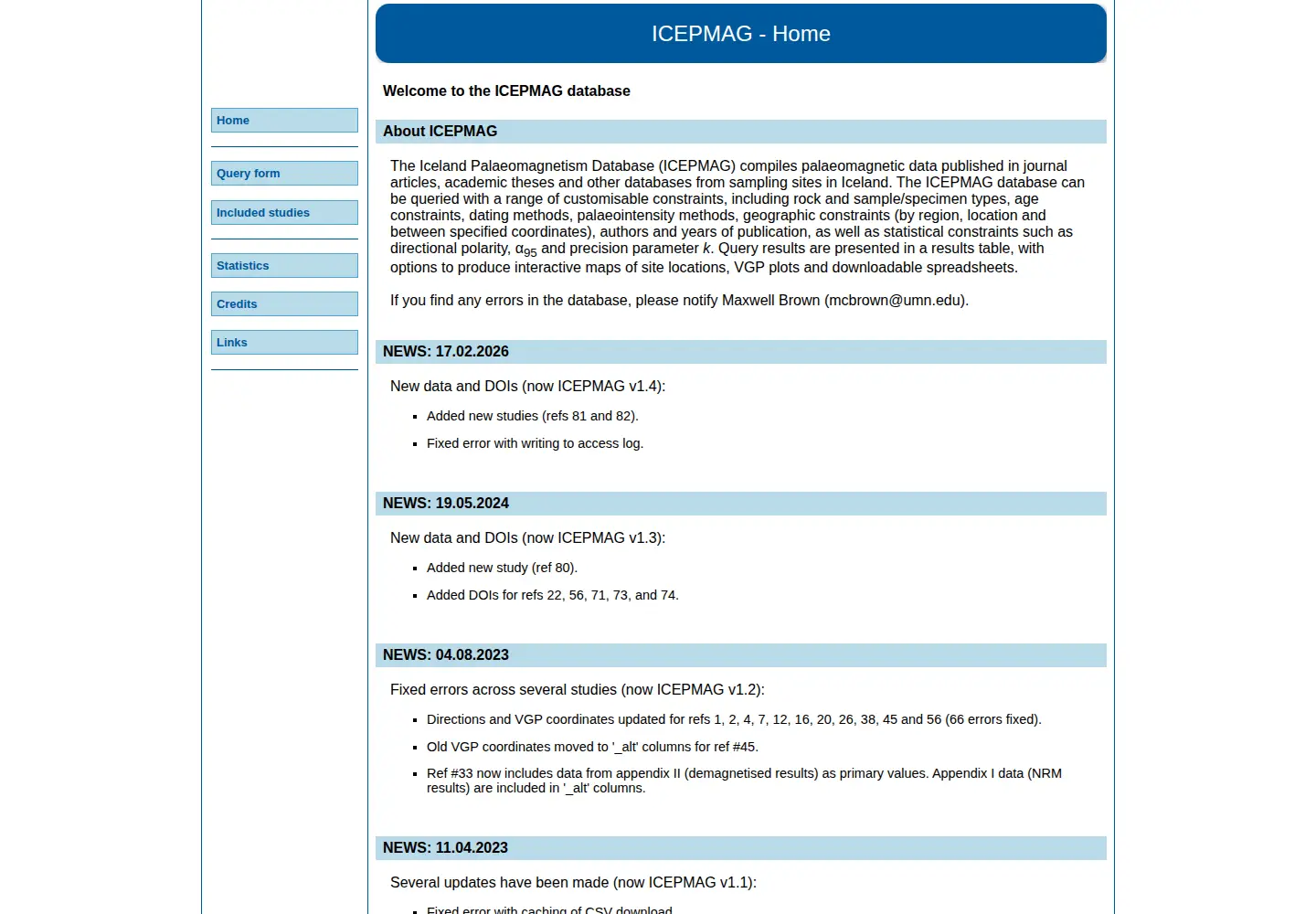 Screenshot of icepmag.org