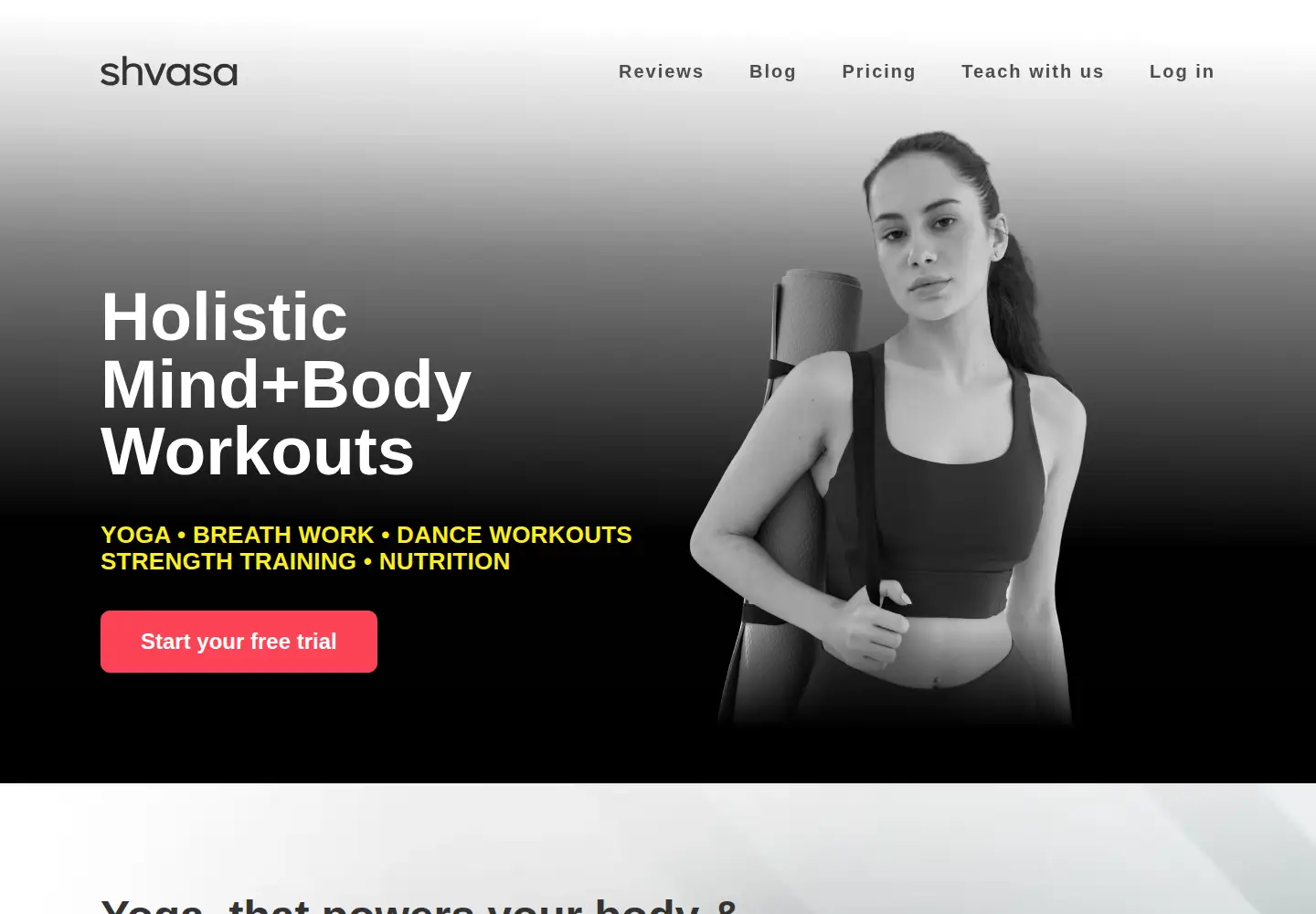 Captured homepage of shvasa.com in the current scan