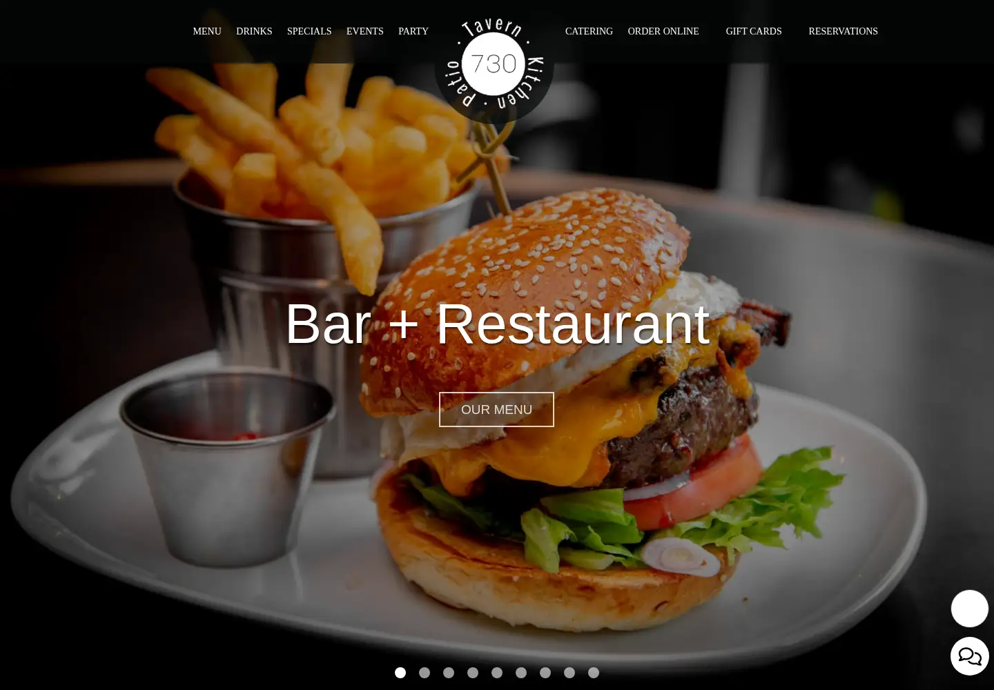Screenshot of 730tavern.com