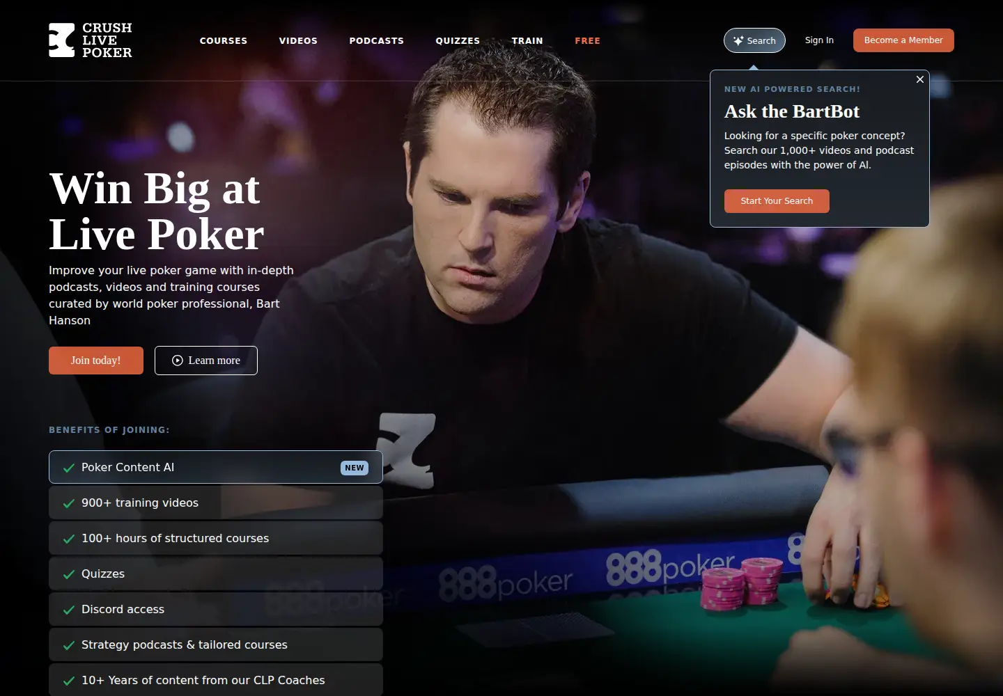 Captured homepage of crushlivepoker.com in the current scan