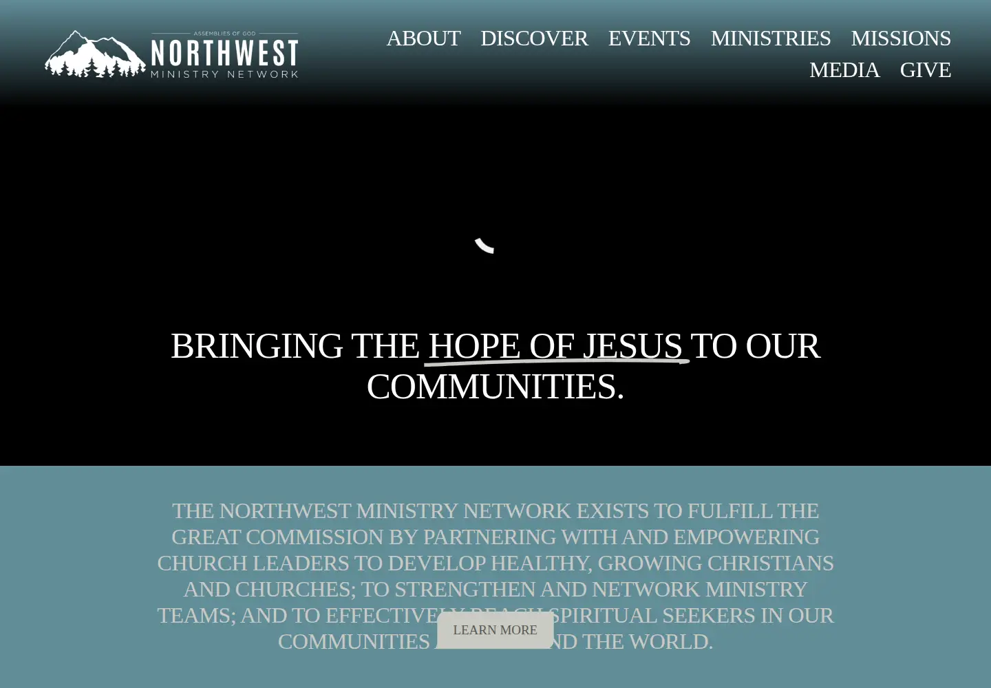 Screenshot of nwministry.com