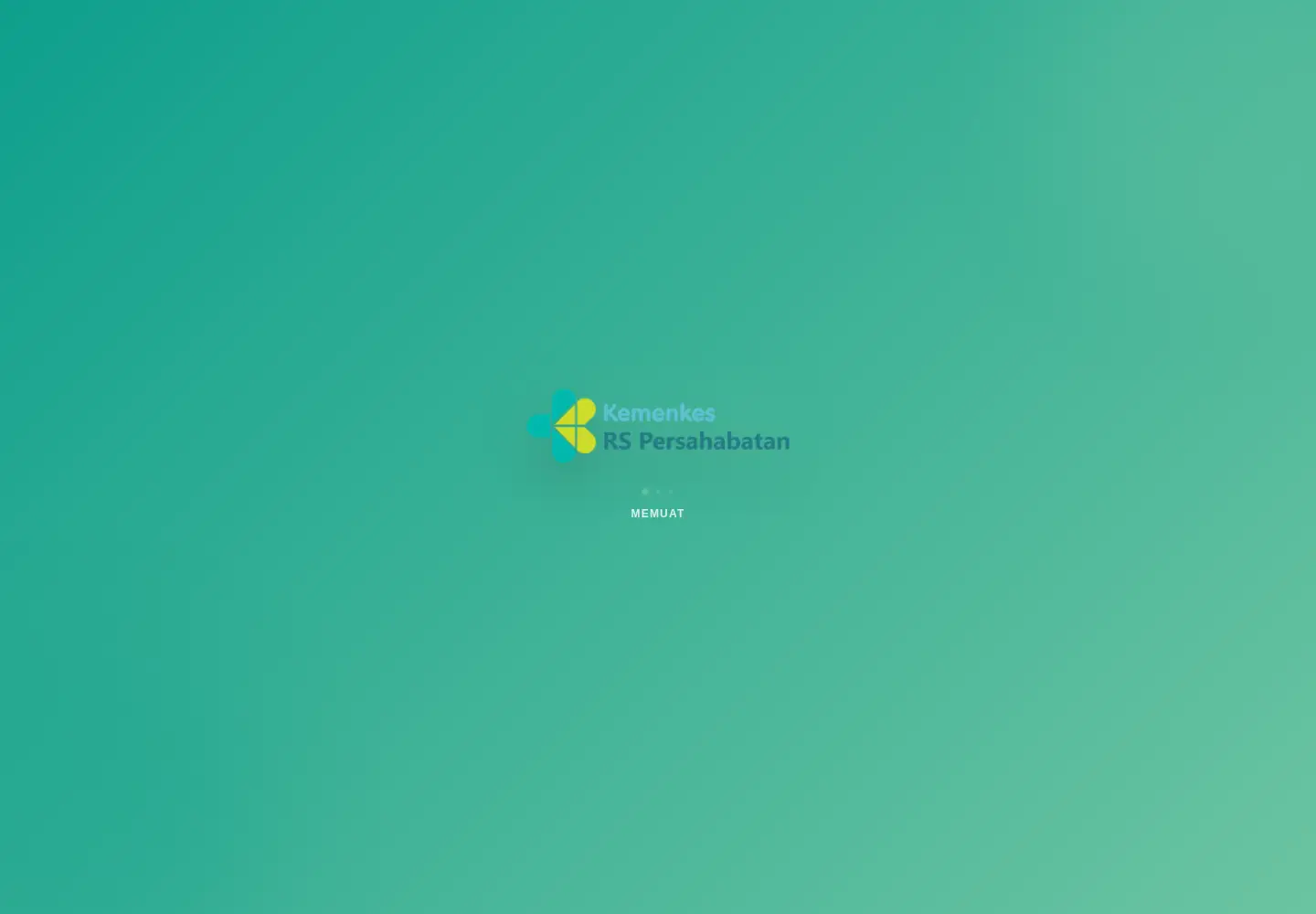 Captured homepage of rspersahabatan.co.id in the current scan