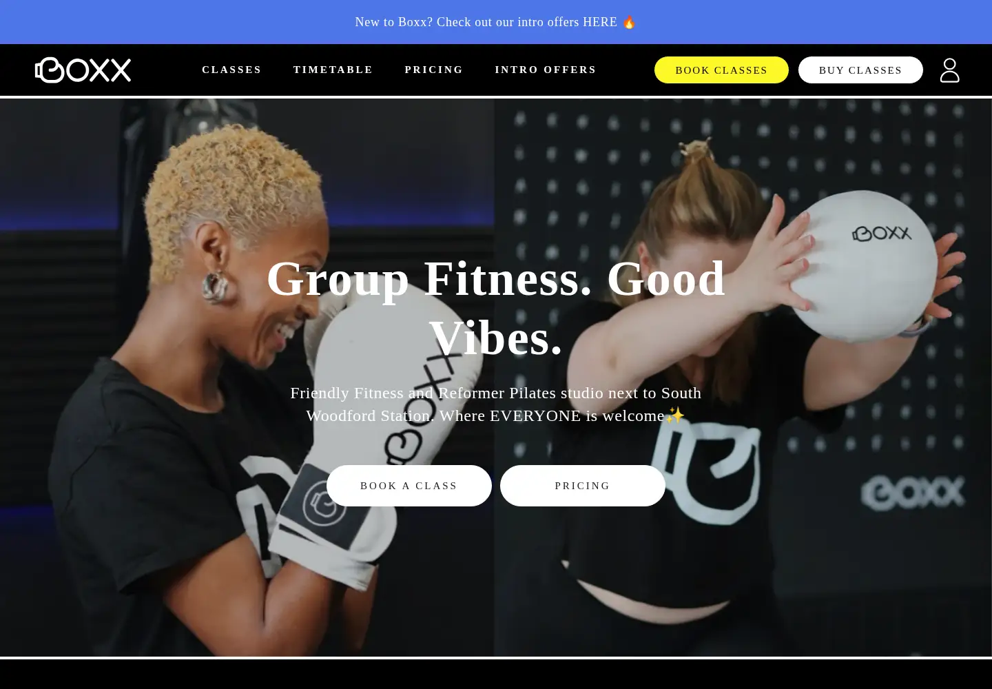Screenshot of boxxldn.com