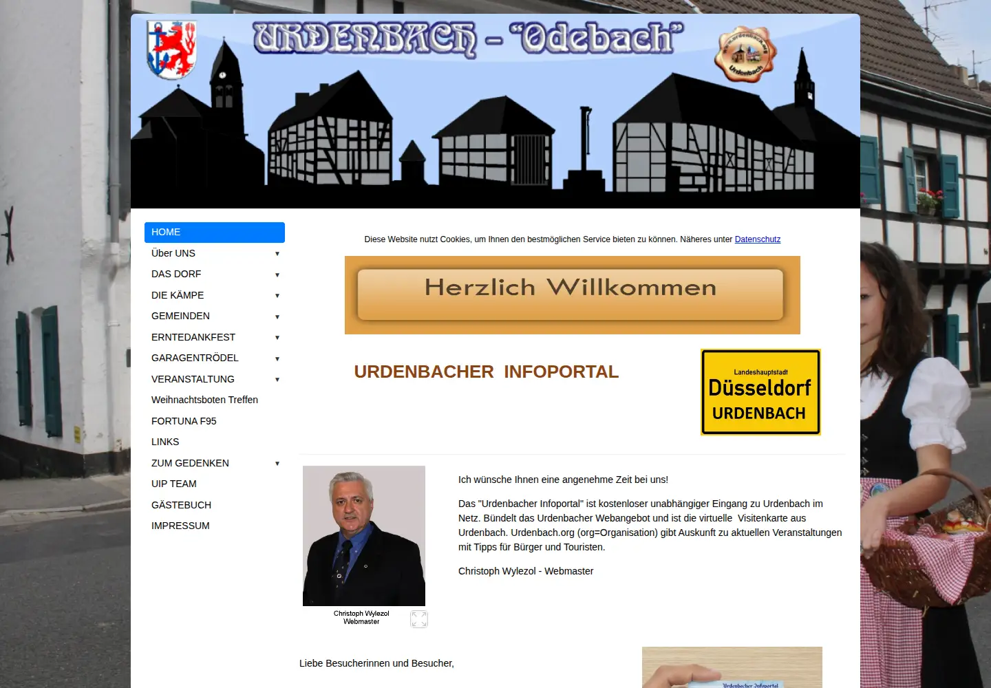Screenshot of urdenbach.org
