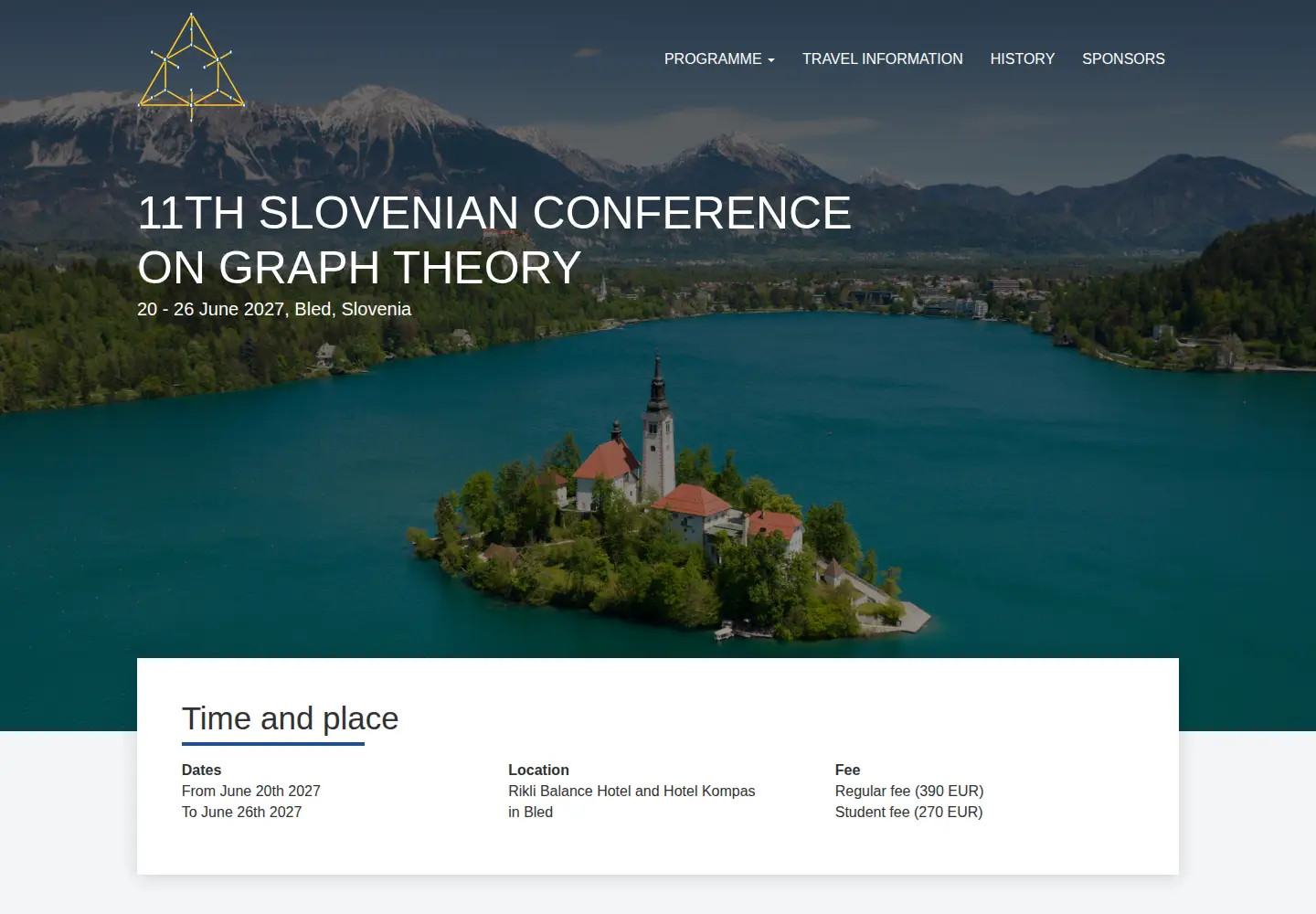 Screenshot of sicgt.si