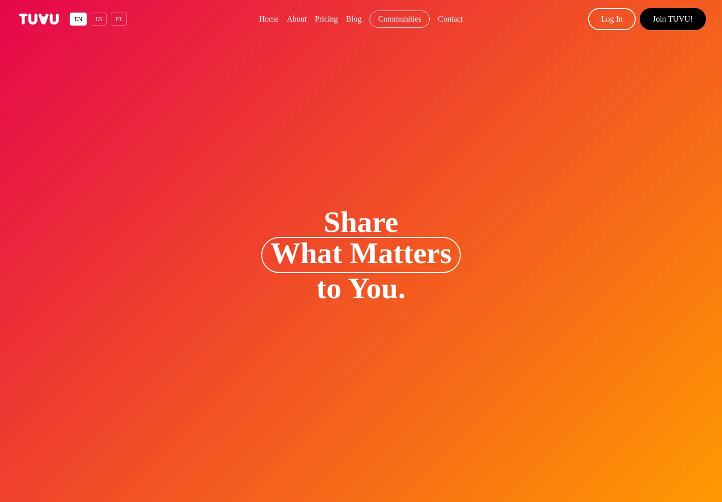 Screenshot of tuvu.com