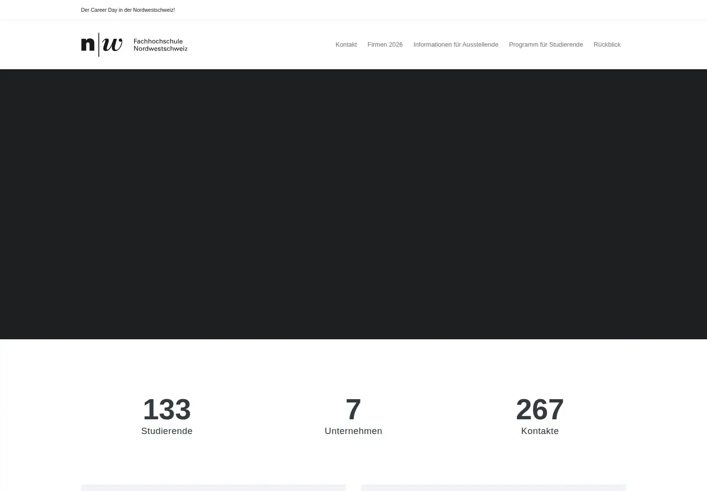 Screenshot of fhnw-career-day.ch