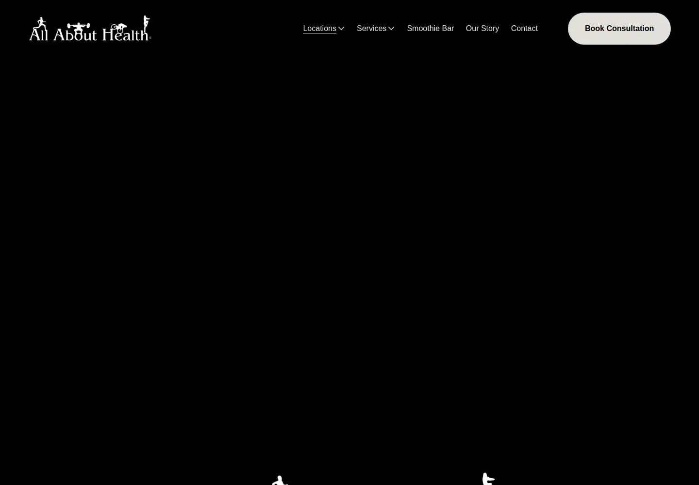 Screenshot of allabouthealthjohnscreek.com