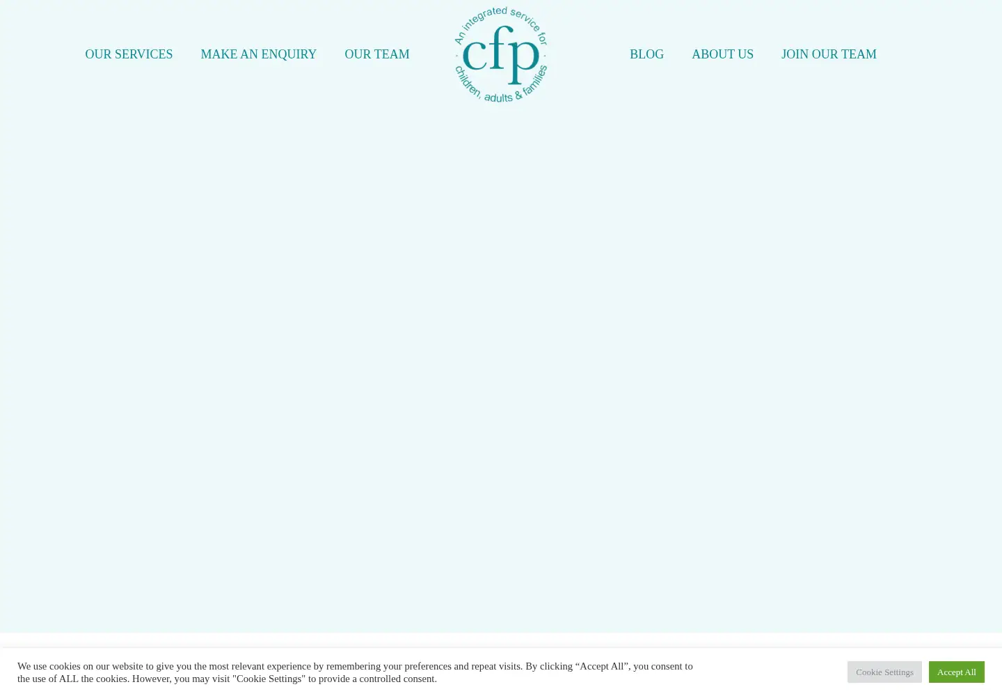 Captured homepage of tcfp.org.uk in the current scan