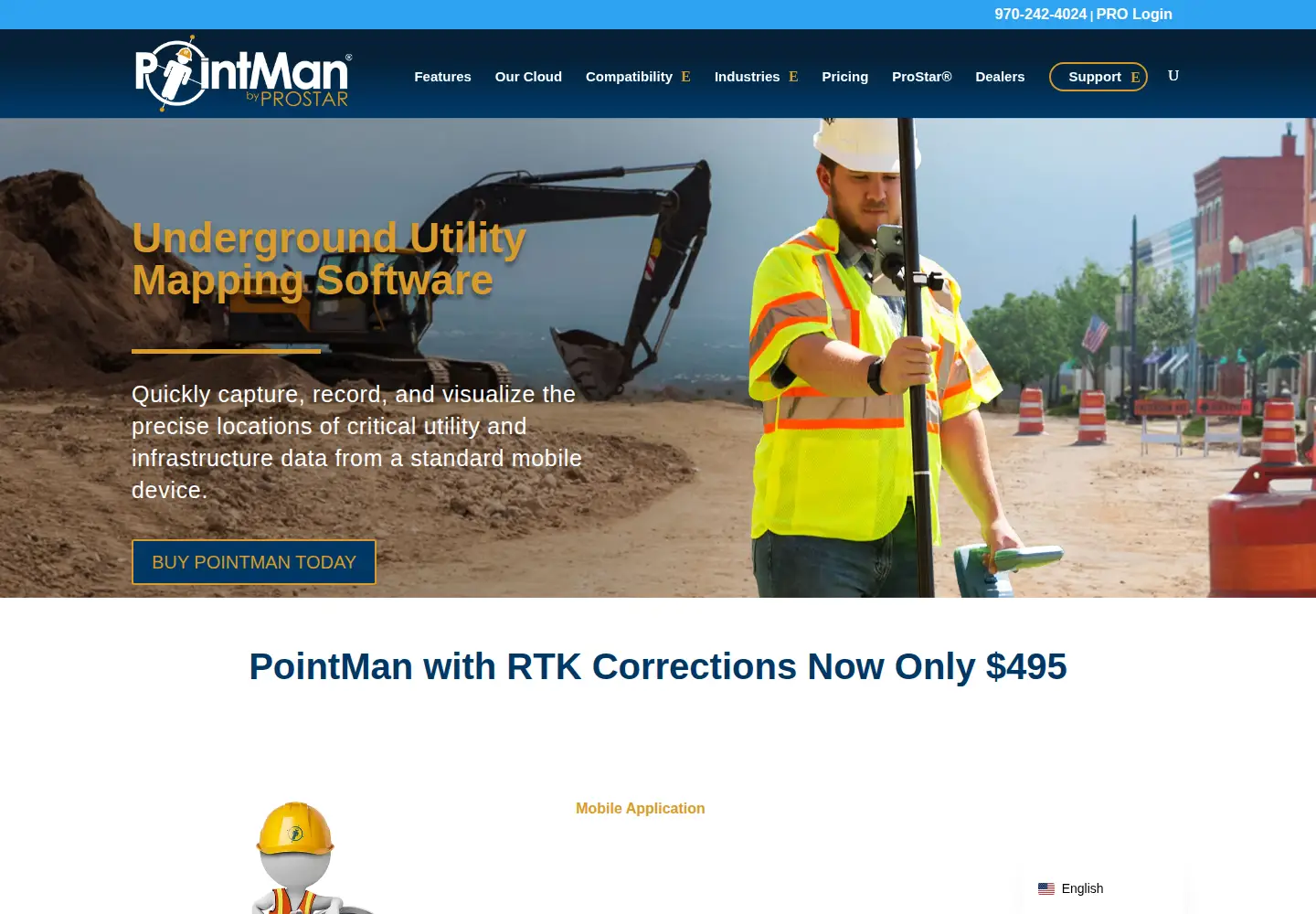 Screenshot of pointman.com