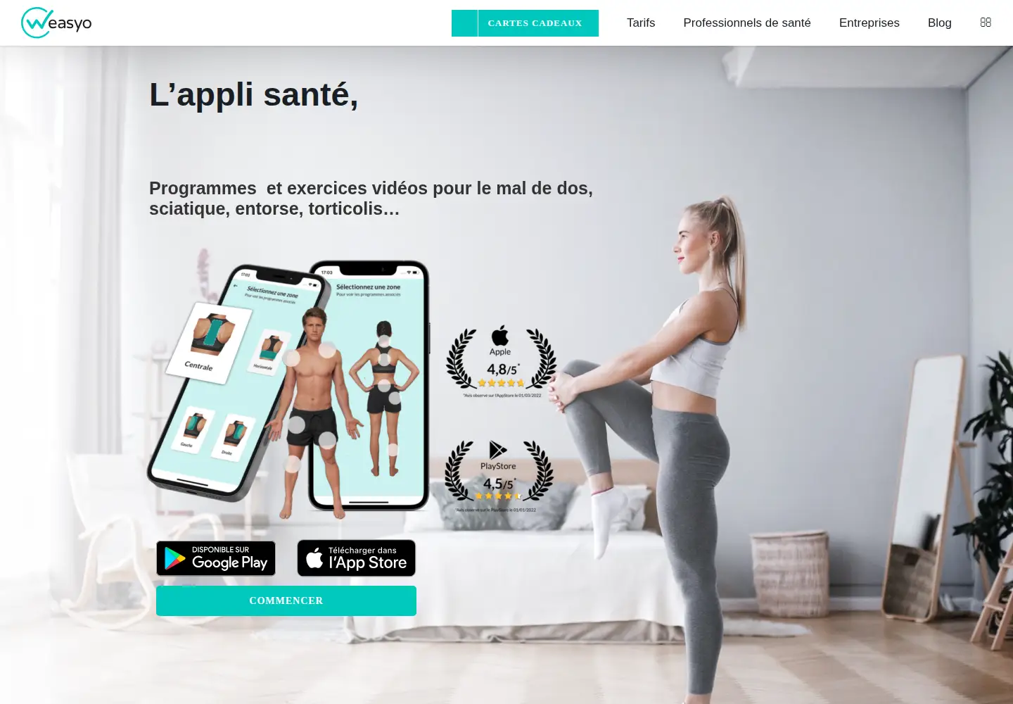 Screenshot of weasyo.com