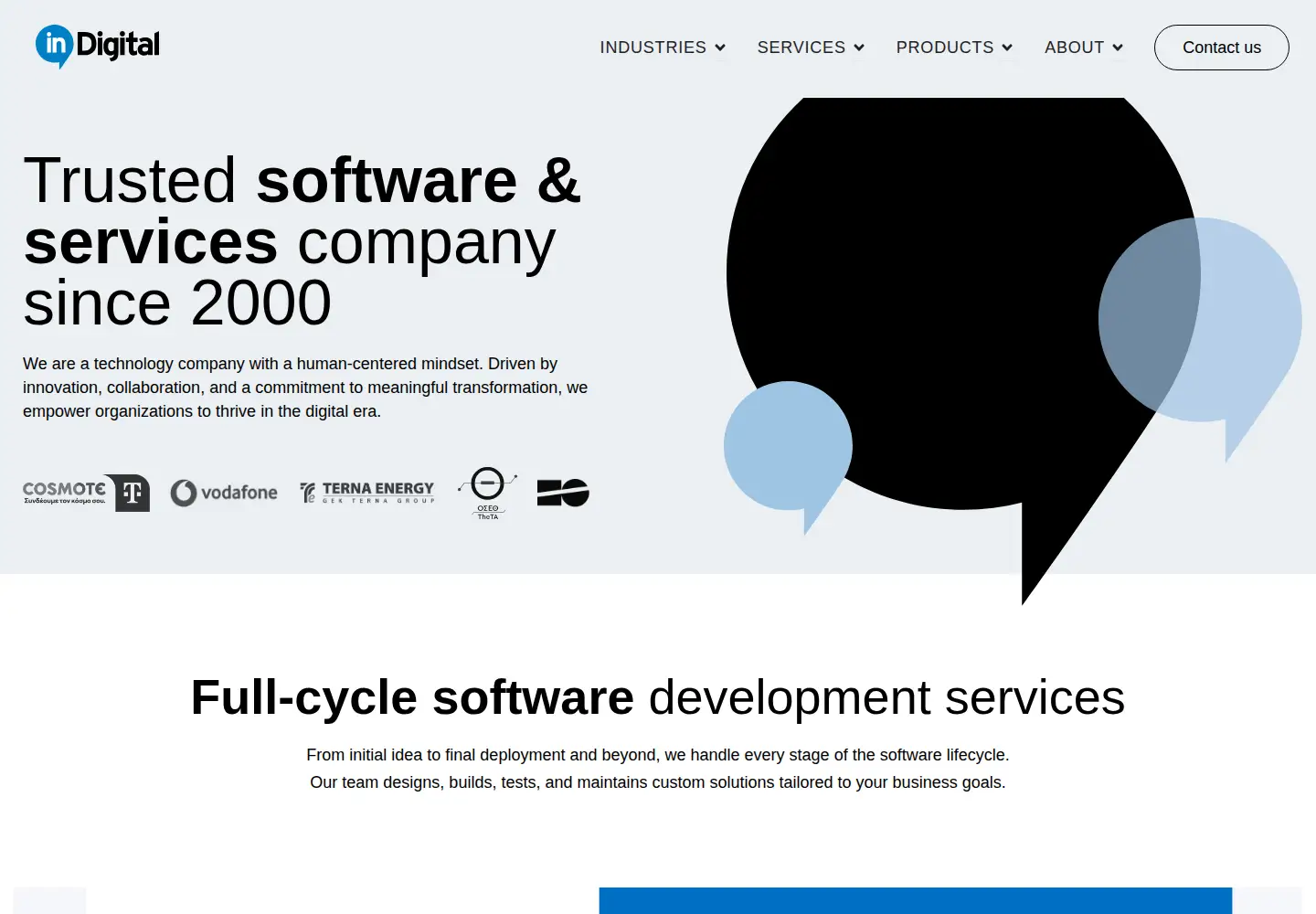 Screenshot of indigital.gr