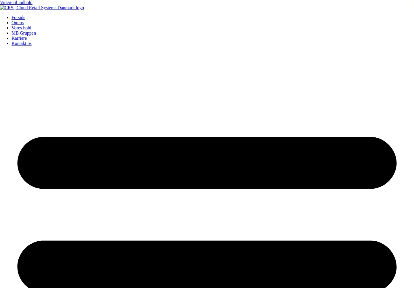 Screenshot of cloudretailsystems.dk