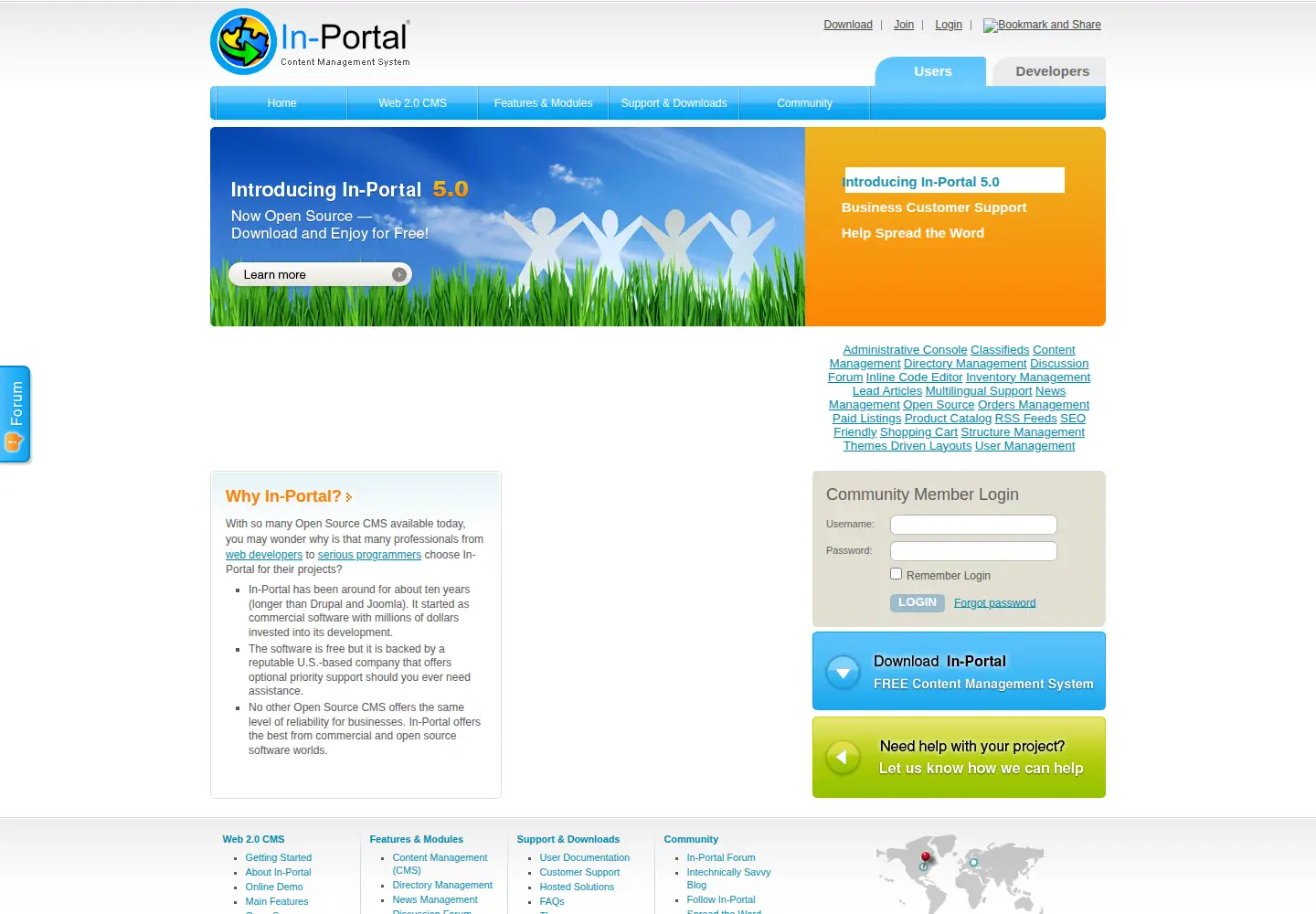 Screenshot of in-portal.com