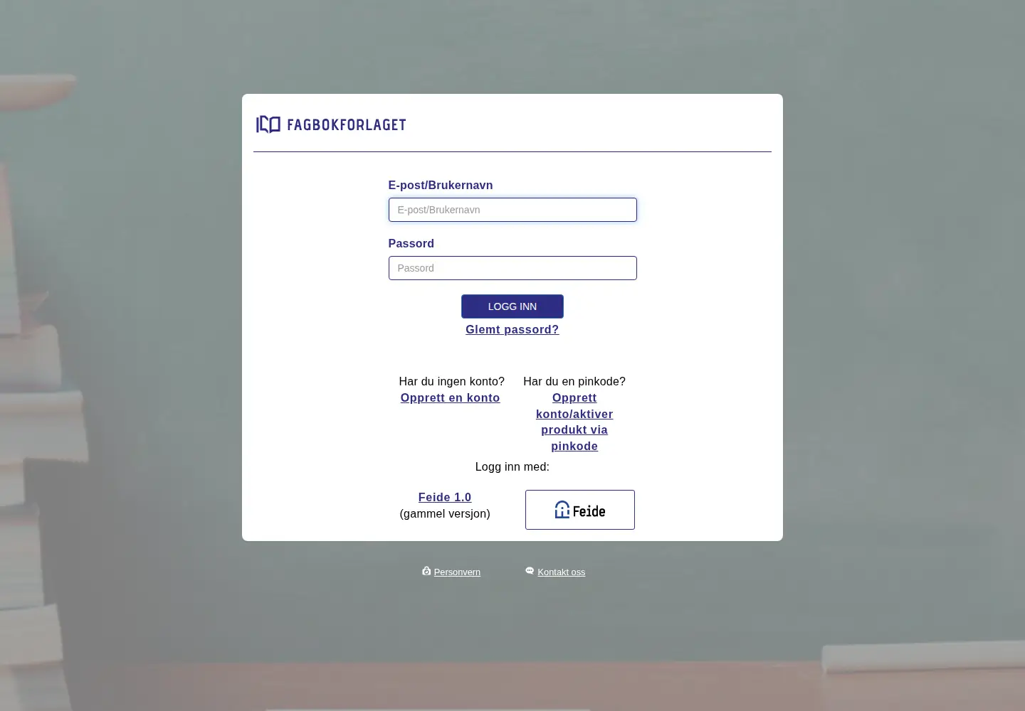 Screenshot of paniva.no