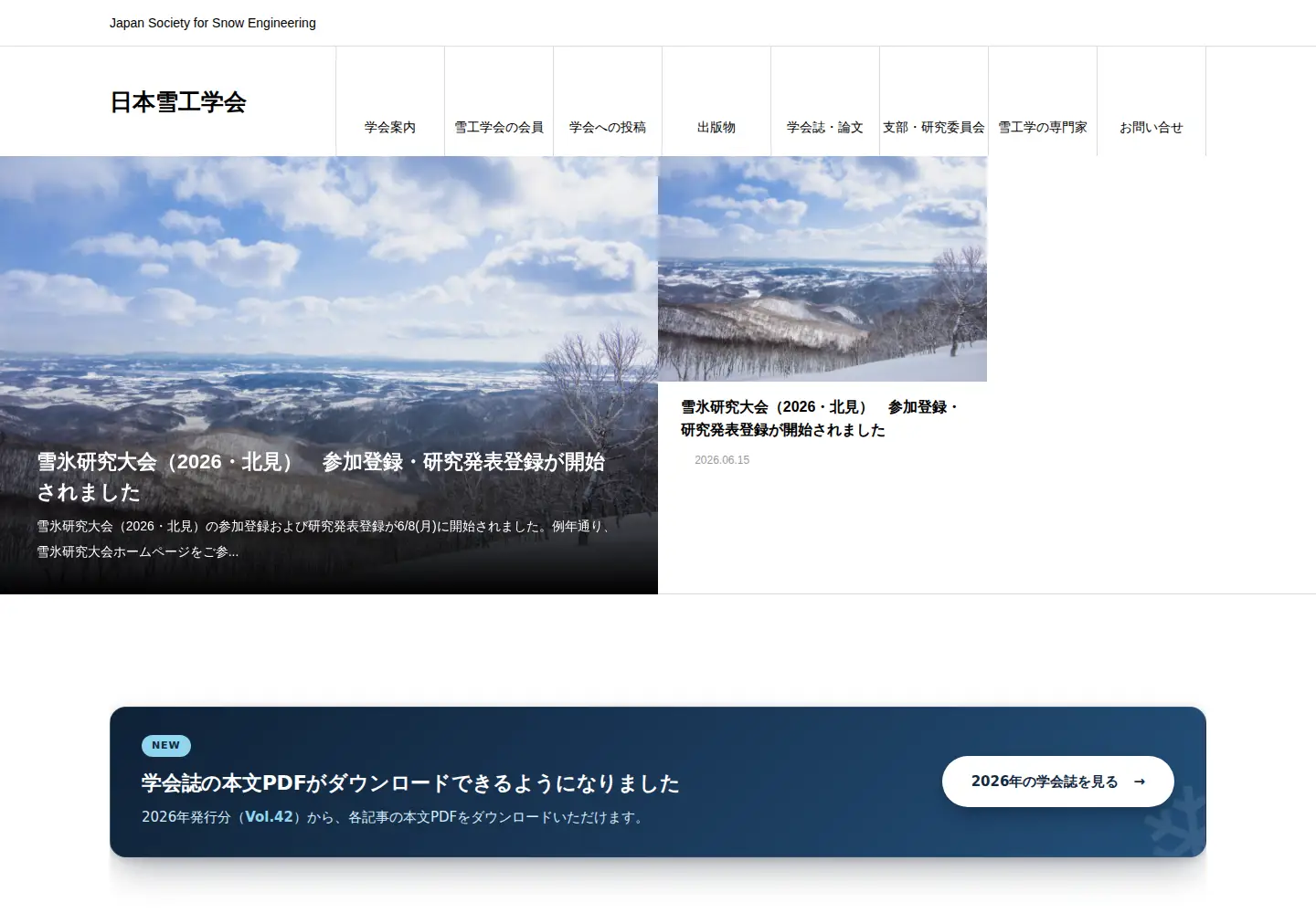 Screenshot of snoweng.org