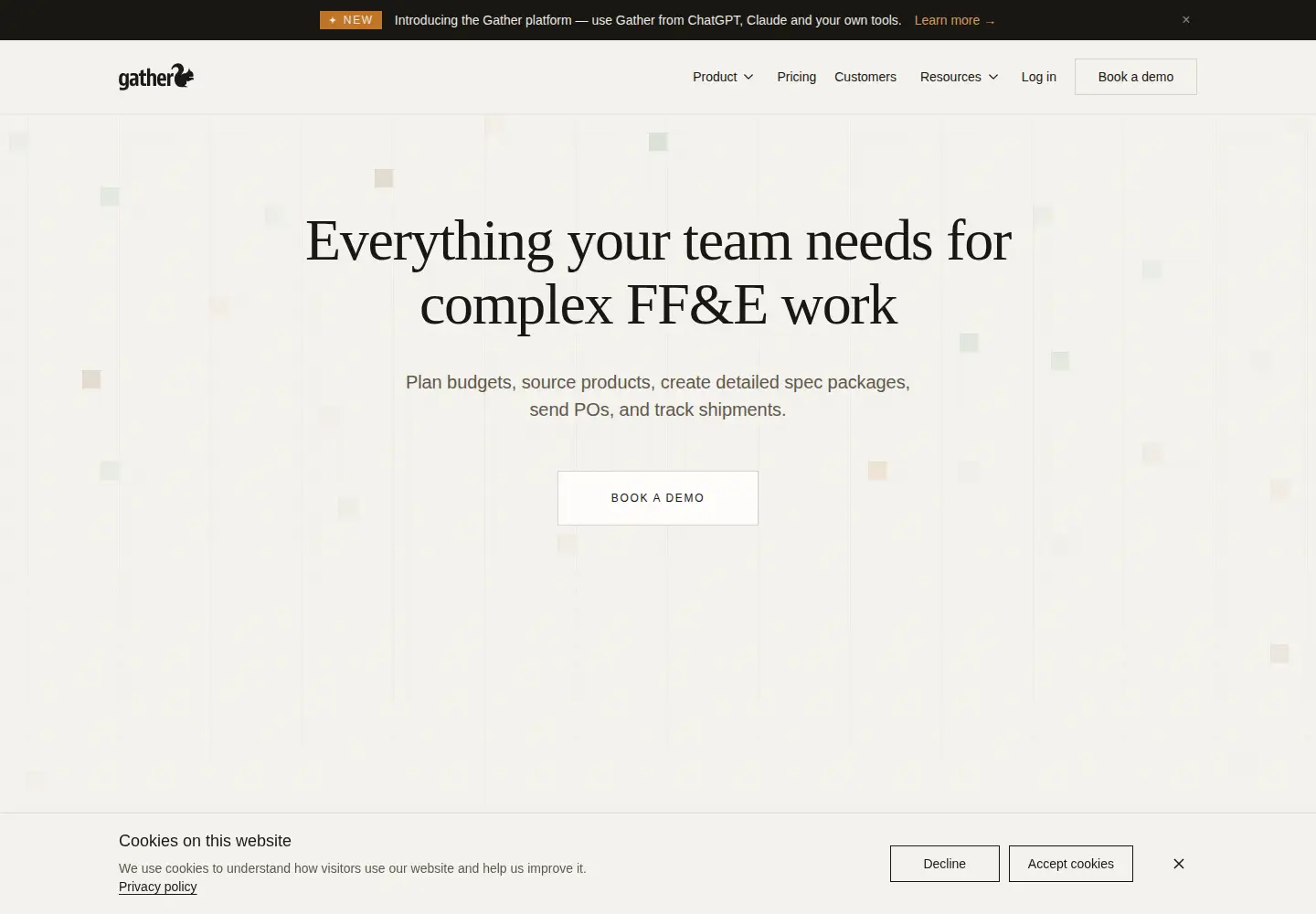Screenshot of gatherit.co