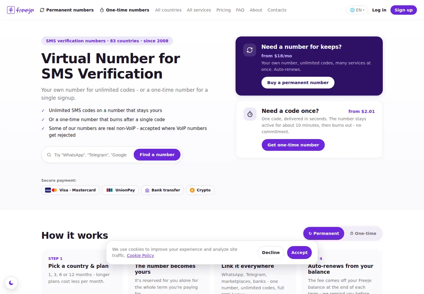 Screenshot of freeje.com