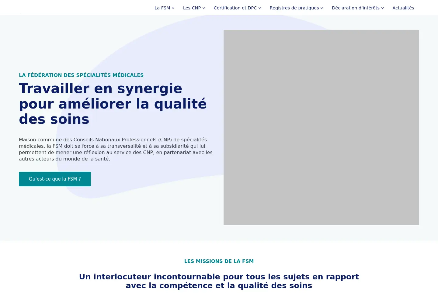 Screenshot of specialitesmedicales.org