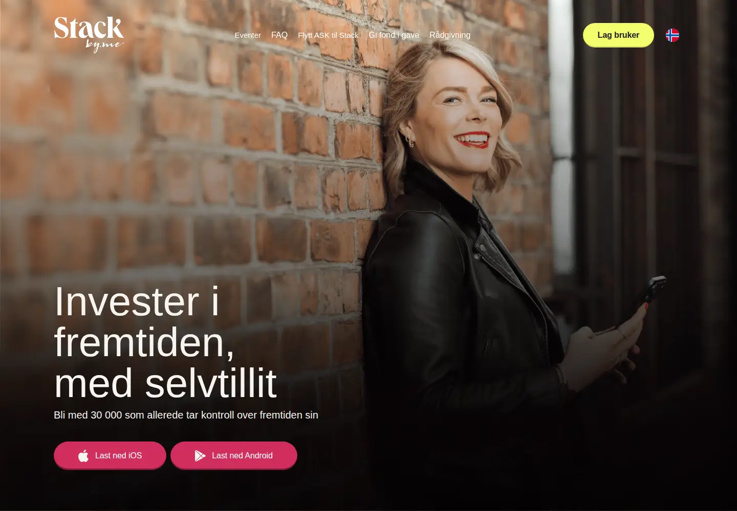 Captured homepage of stackby.me in the current scan