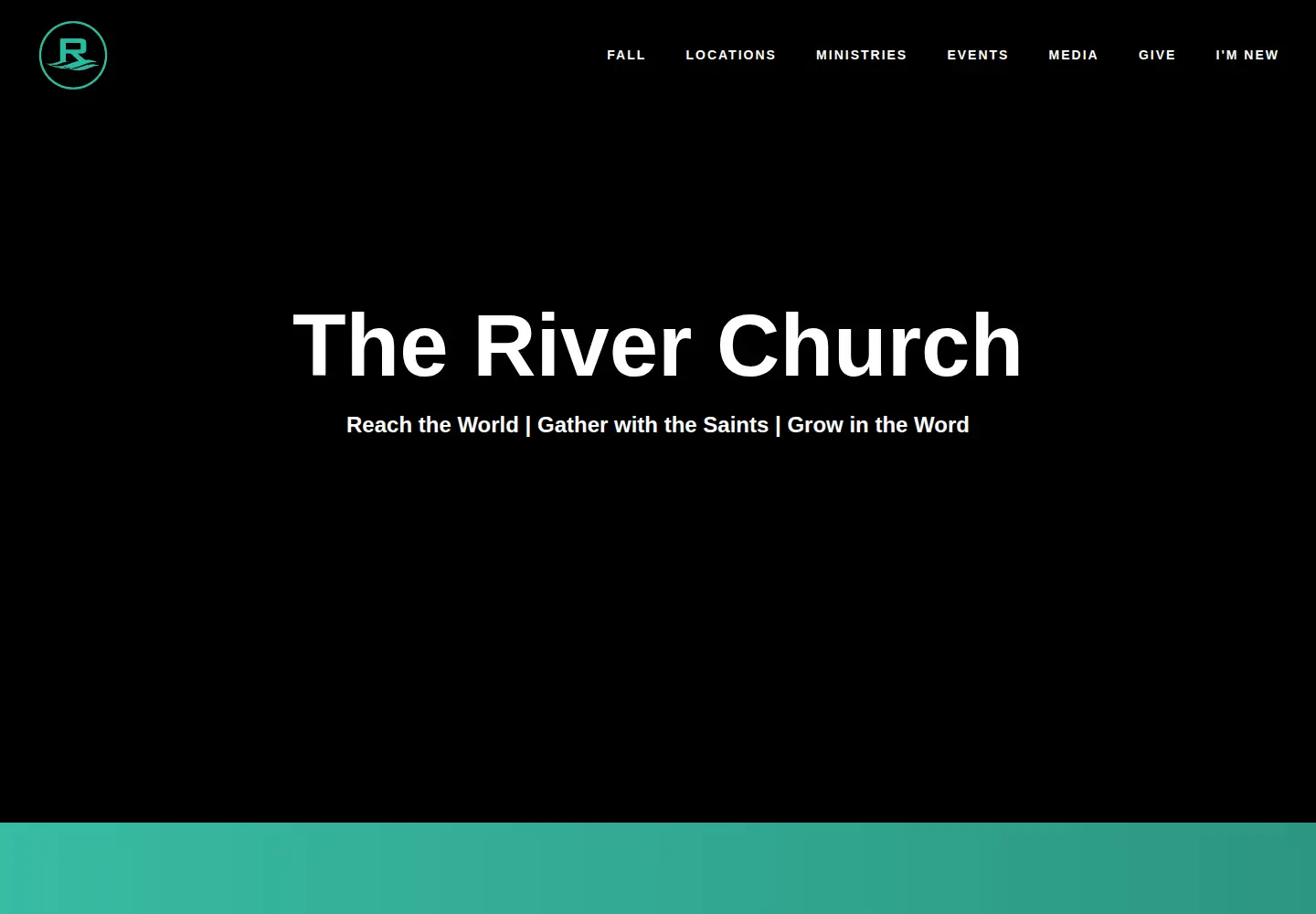 Captured homepage of theriverchurch.cc in the current scan