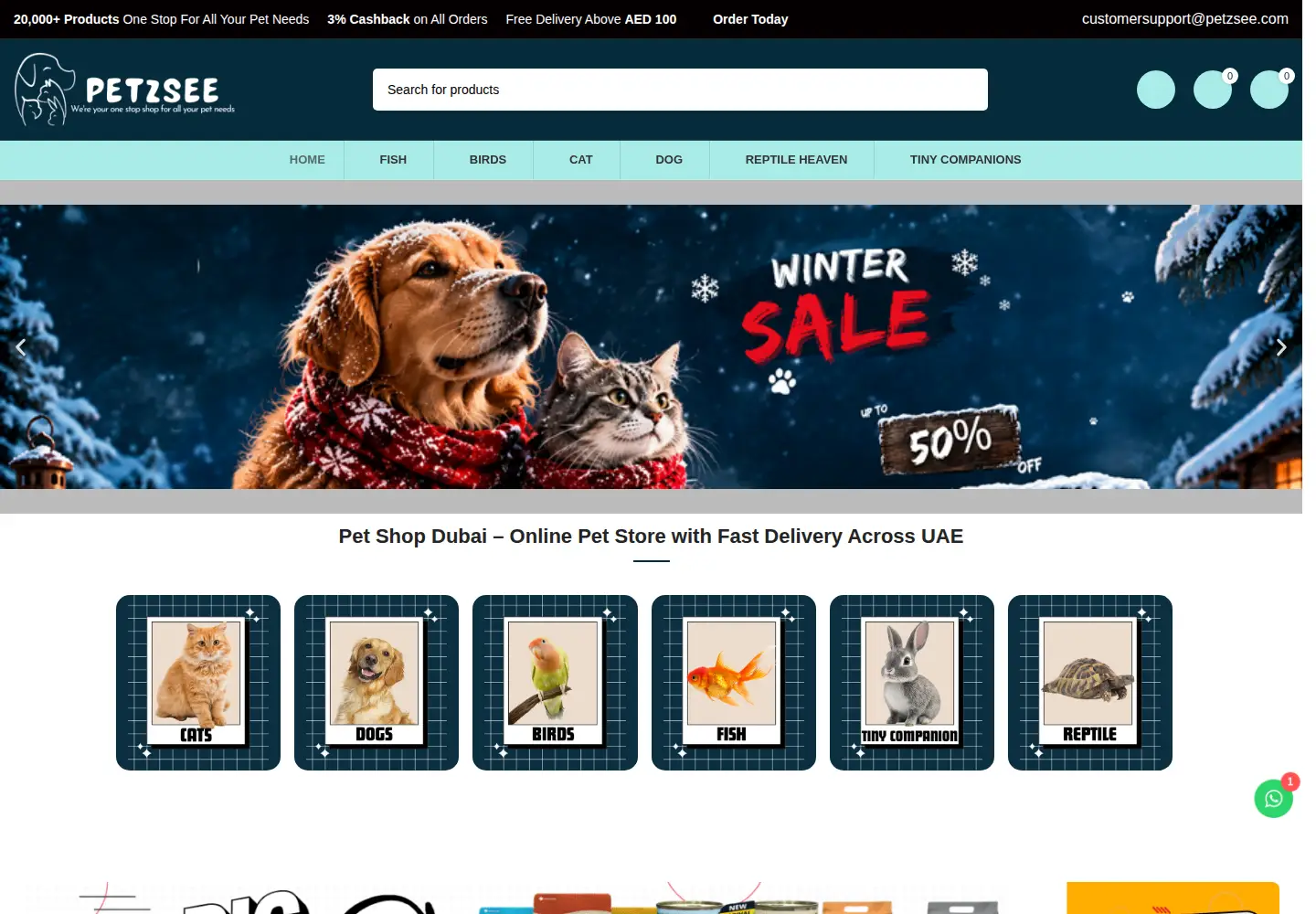 Screenshot of petzsee.com