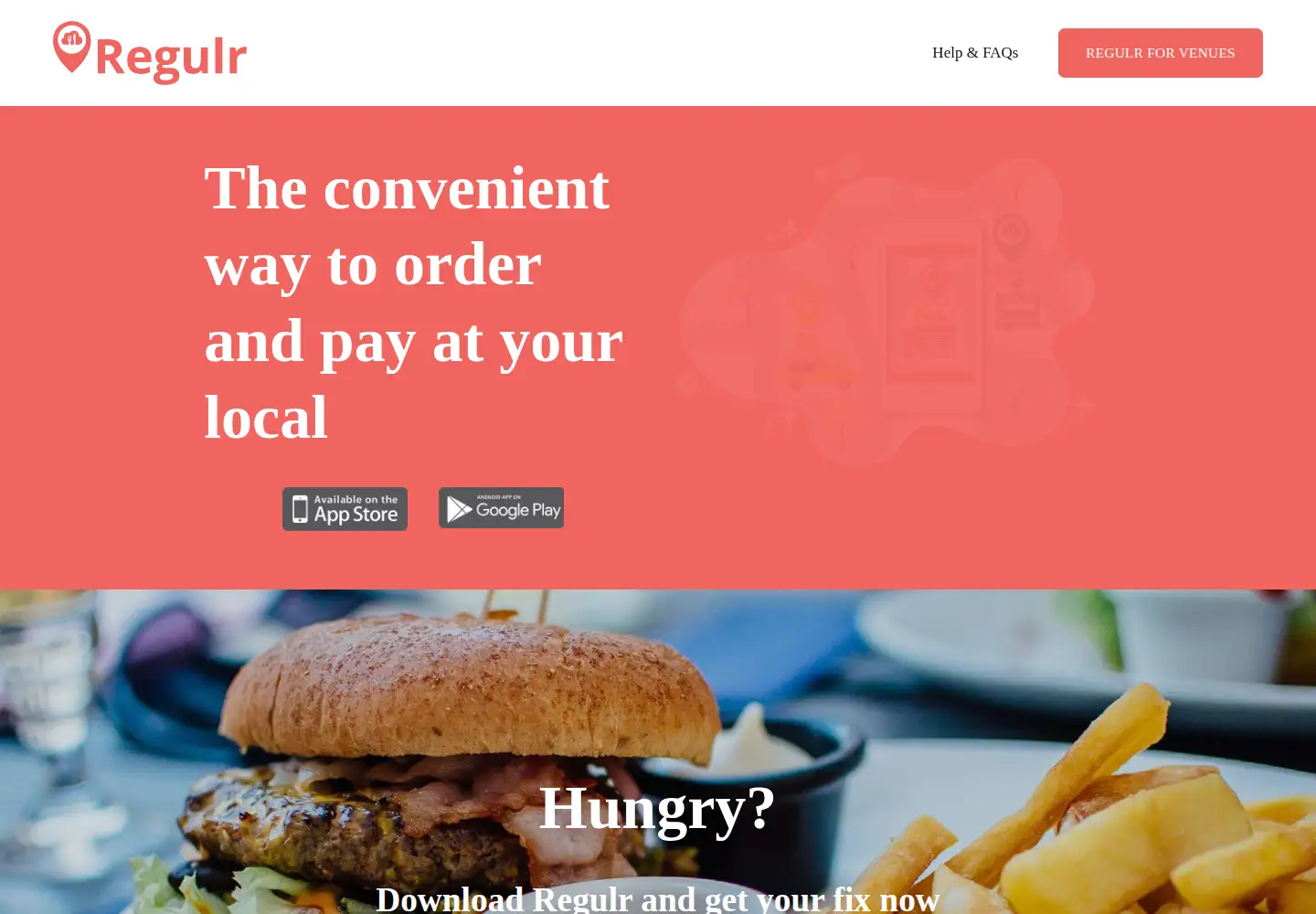 Screenshot of regulrapp.com