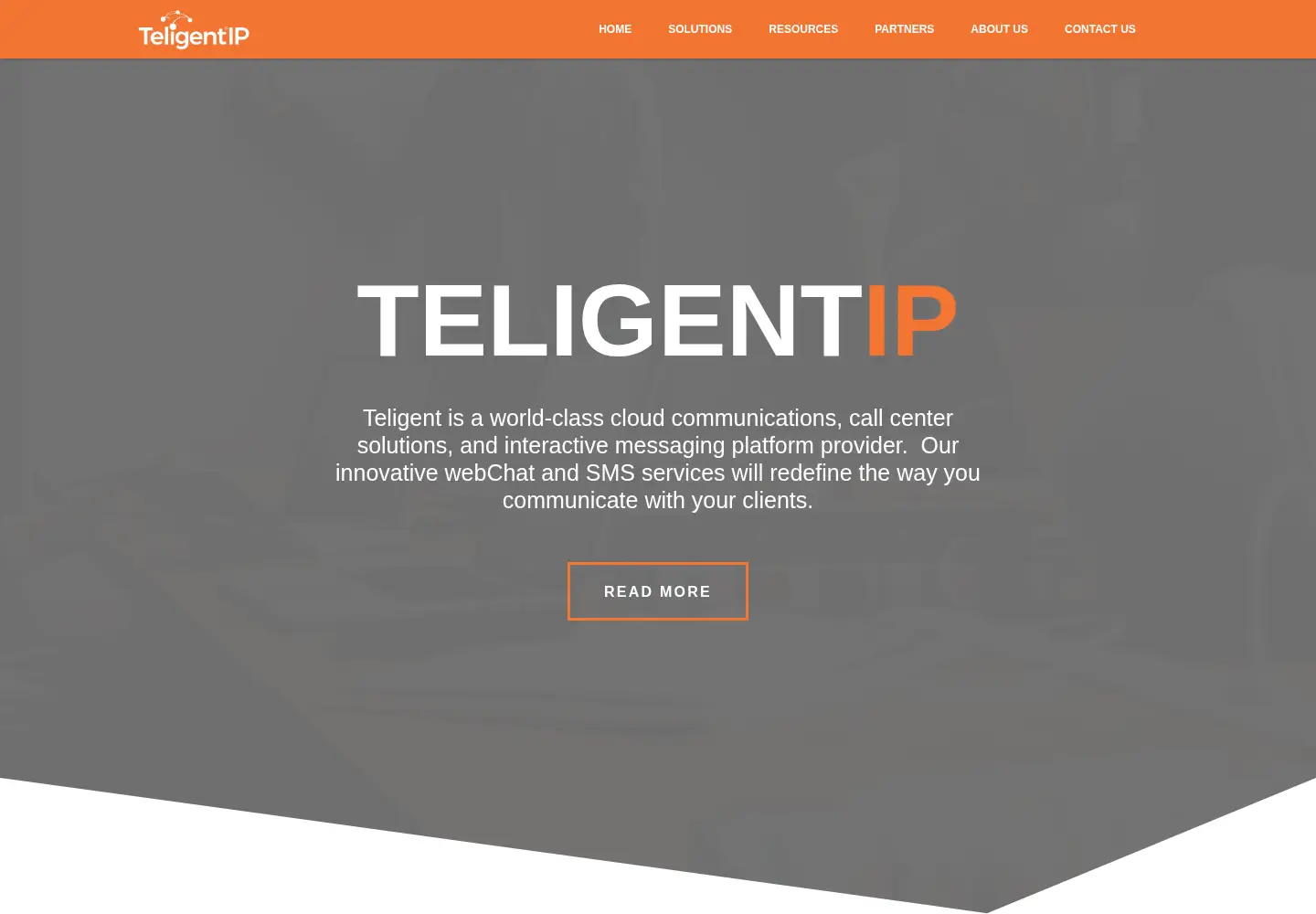Screenshot of teligentip.com
