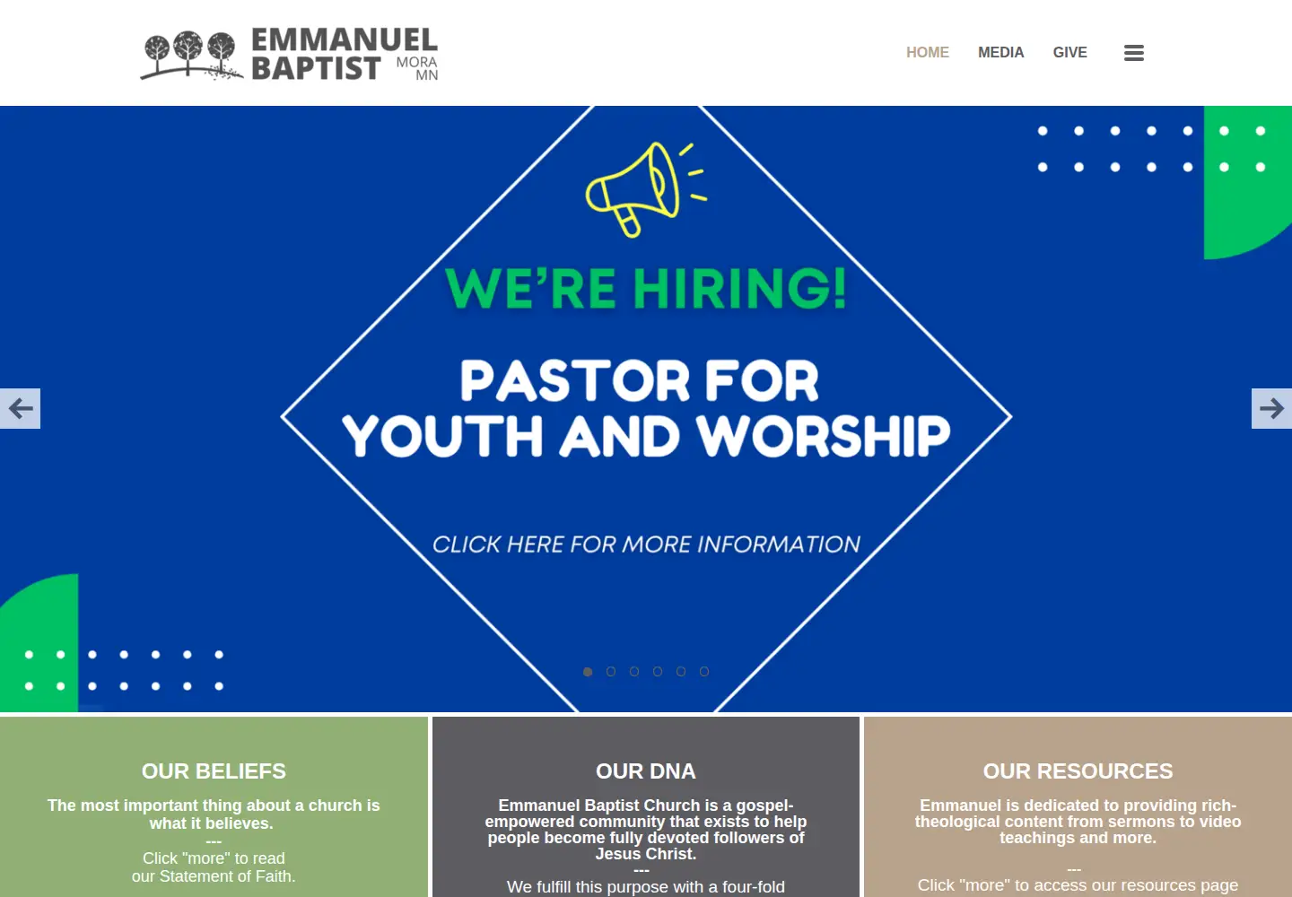 Screenshot of emmanuelmora.com