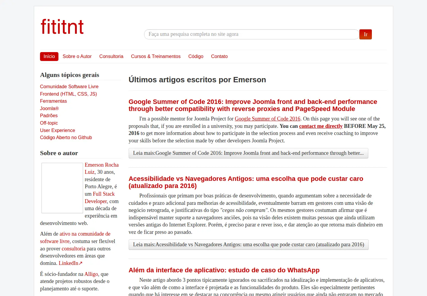 Screenshot of fititnt.org