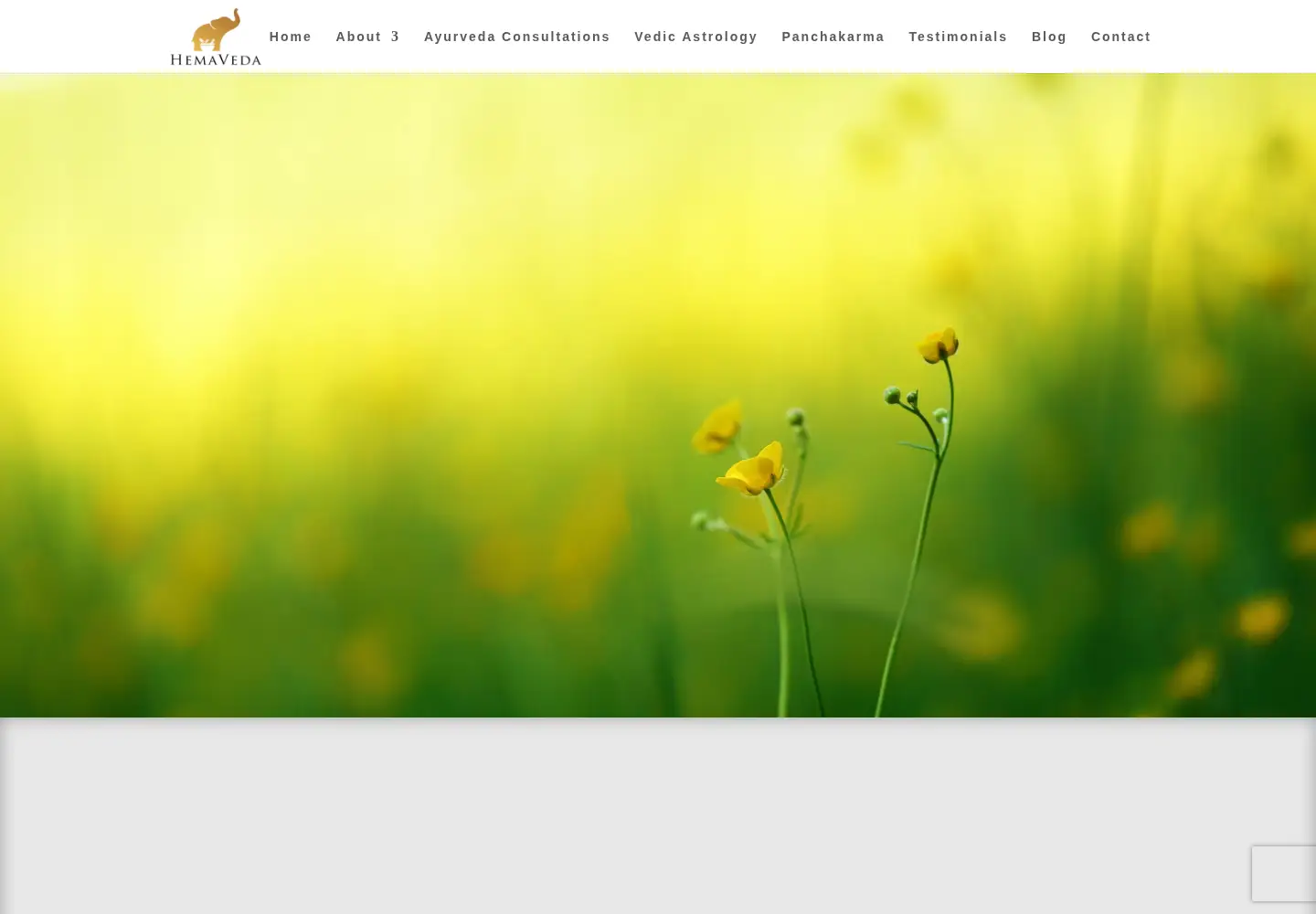 Captured homepage of hemaveda.com in the current scan