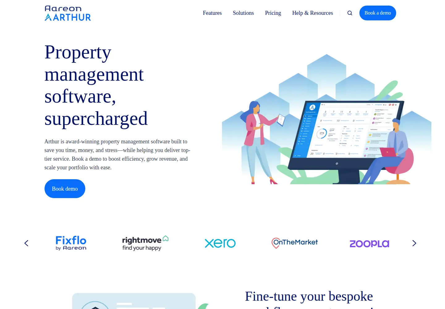 Screenshot of arthuronline.co.uk