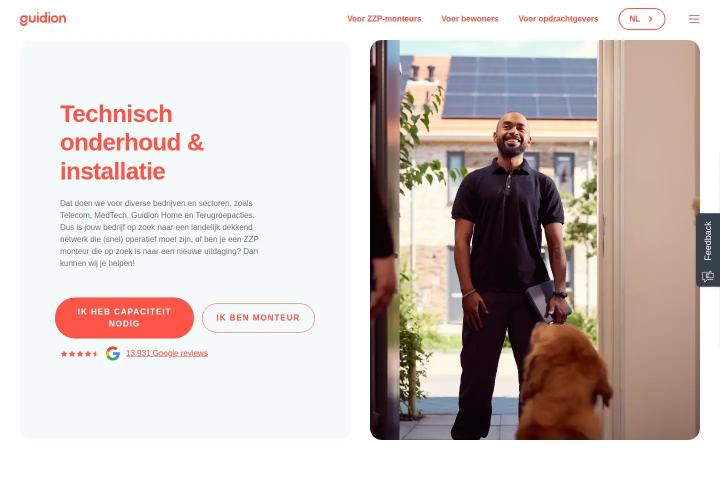 Screenshot of guidion.com