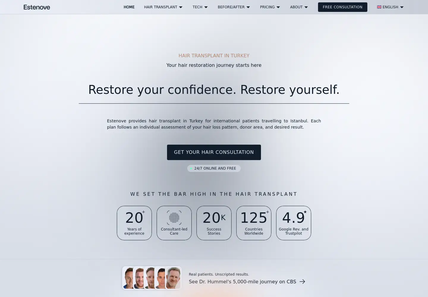 Screenshot of estenove.com