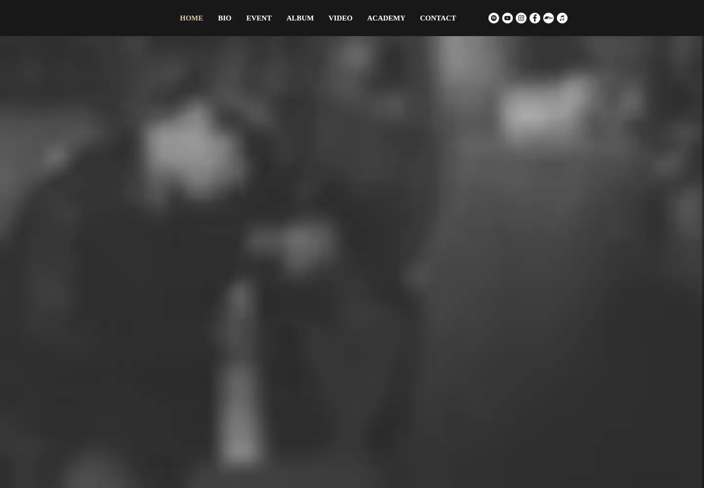 Screenshot of jonshenmusic.com